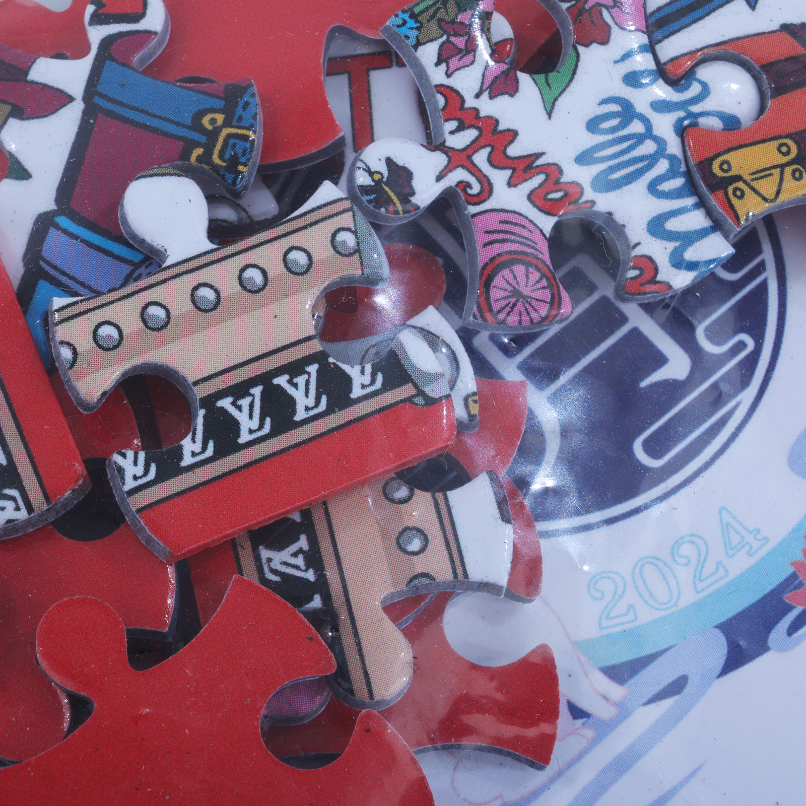 路易威登 LOUIS VUITTON Jigsaw Puzzle Scott 拼圖 GI0638 200週年紀念拼圖(共529片) 防塵袋