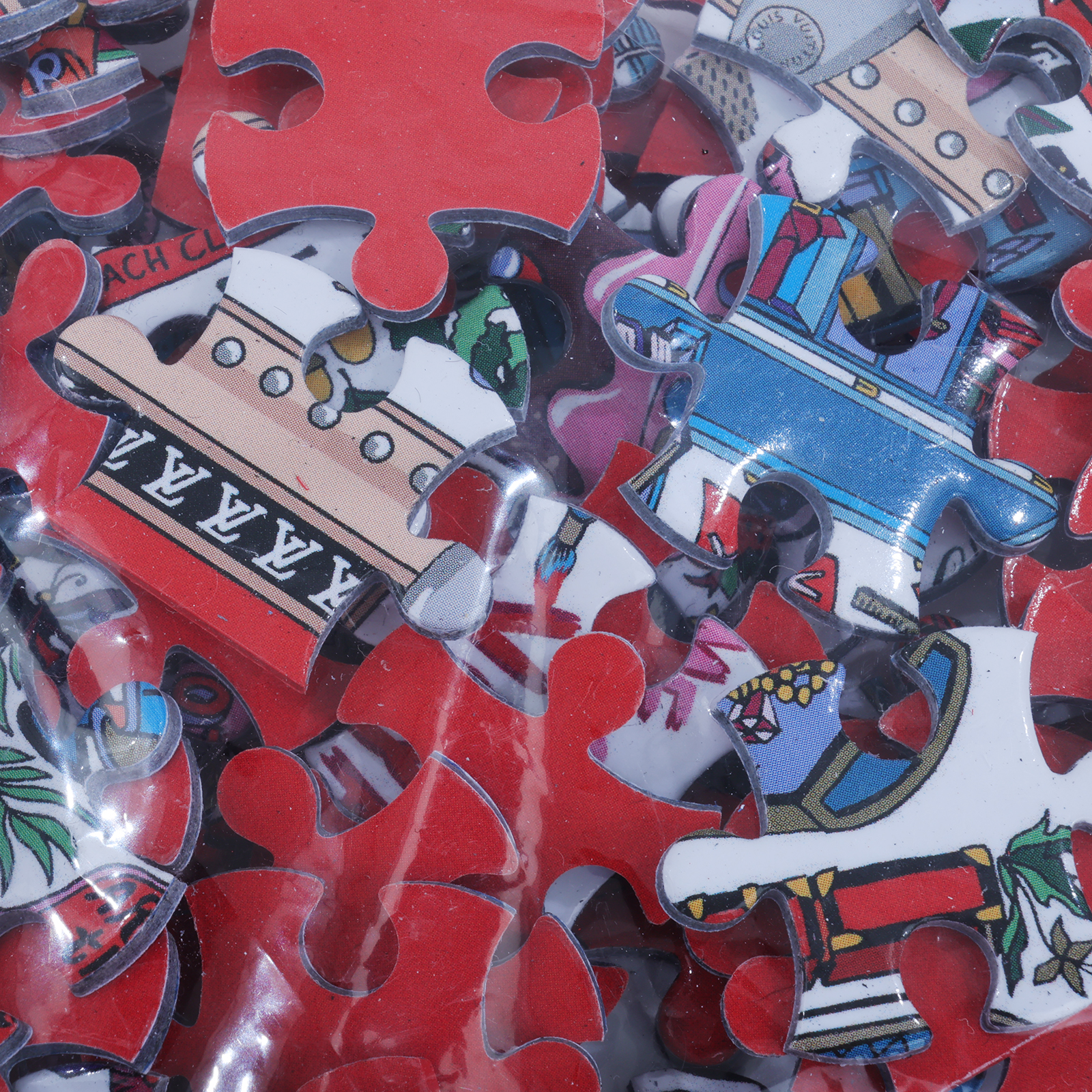 路易威登 LOUIS VUITTON Jigsaw Puzzle Scott 拼圖 GI0638 200週年紀念拼圖(共529片) 防塵袋