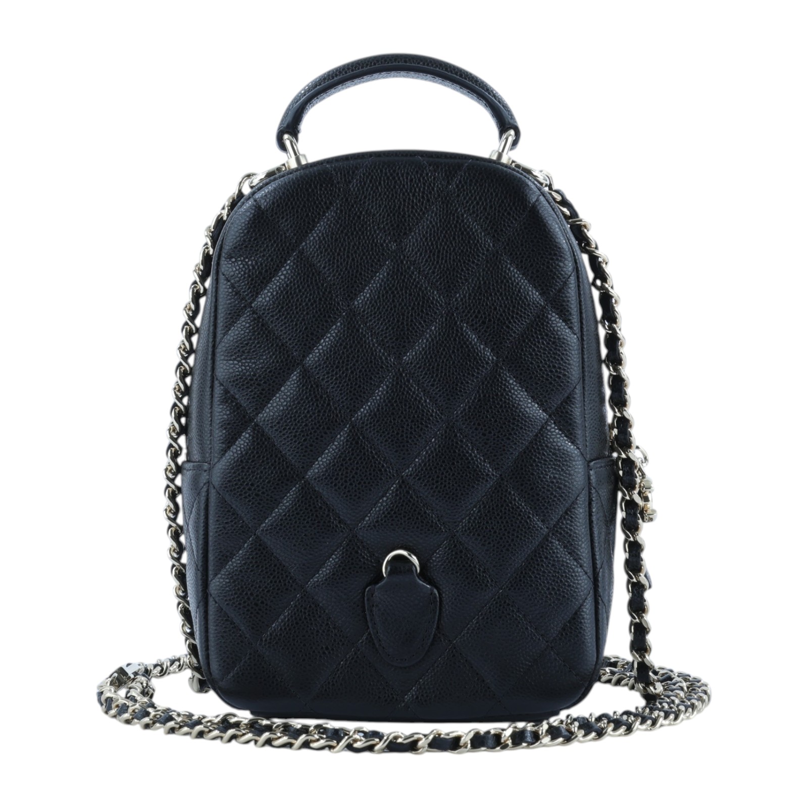 香奈兒 CHANEL 經典 迷你 後背包 AP3753 B10583 晶片款 黑淡金荔枝迷你後背包 原廠盒子/防塵袋/購買證明影本