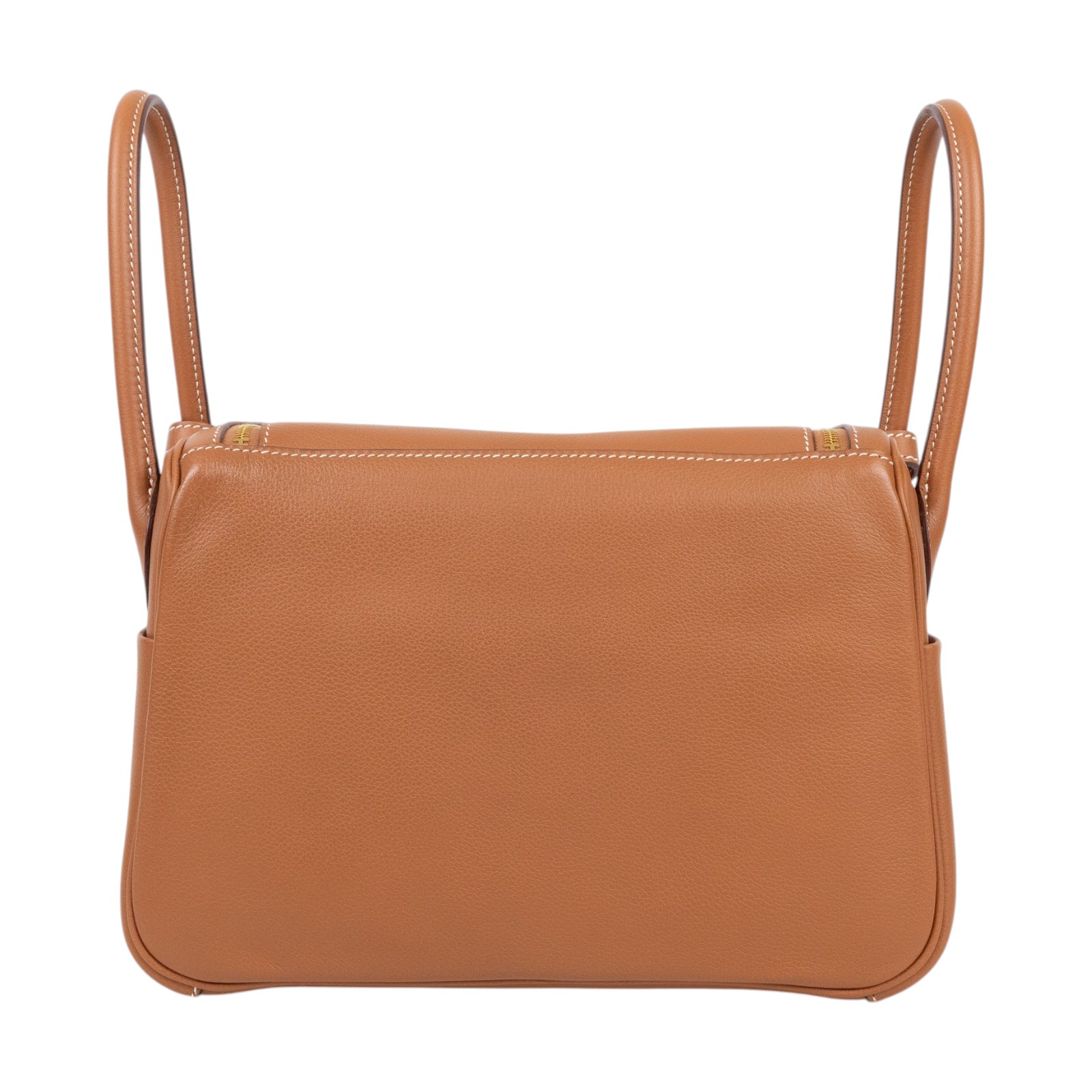 愛馬仕 Hermes Lindy 琳迪包 26 金色五金 金棕色 H073430CC37 /ZPY397 BC  原廠盒子/防塵袋/購買證明/雨衣