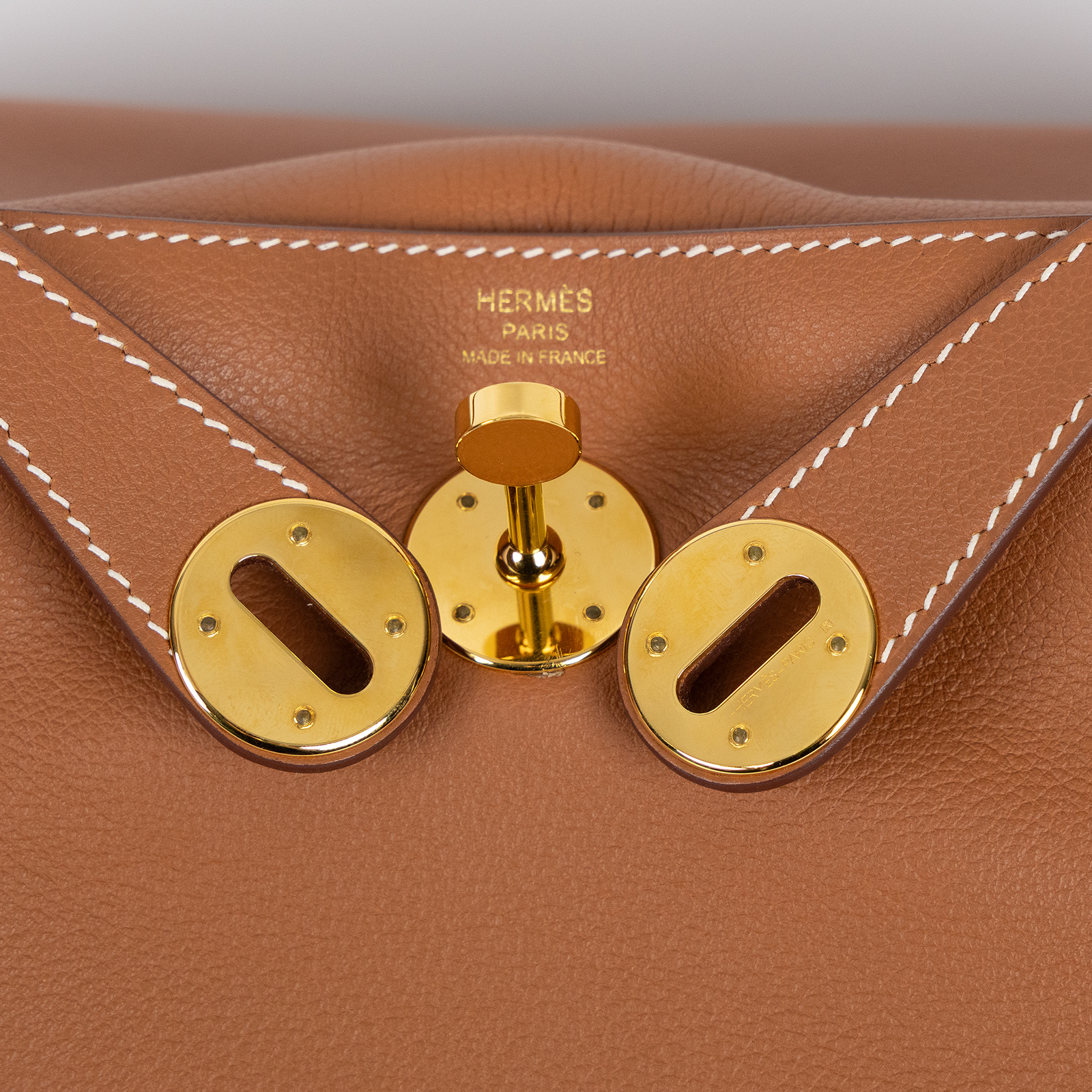 愛馬仕 Hermes Lindy 琳迪包 26 金色五金 金棕色 H073430CC37 /ZPY397 BC  原廠盒子/防塵袋/購買證明/雨衣