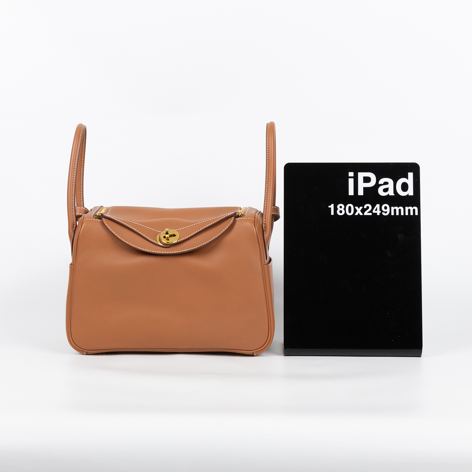 愛馬仕 Hermes Lindy 琳迪包 26 金色五金 金棕色 H073430CC37 /ZPY397 BC  原廠盒子/防塵袋/購買證明/雨衣