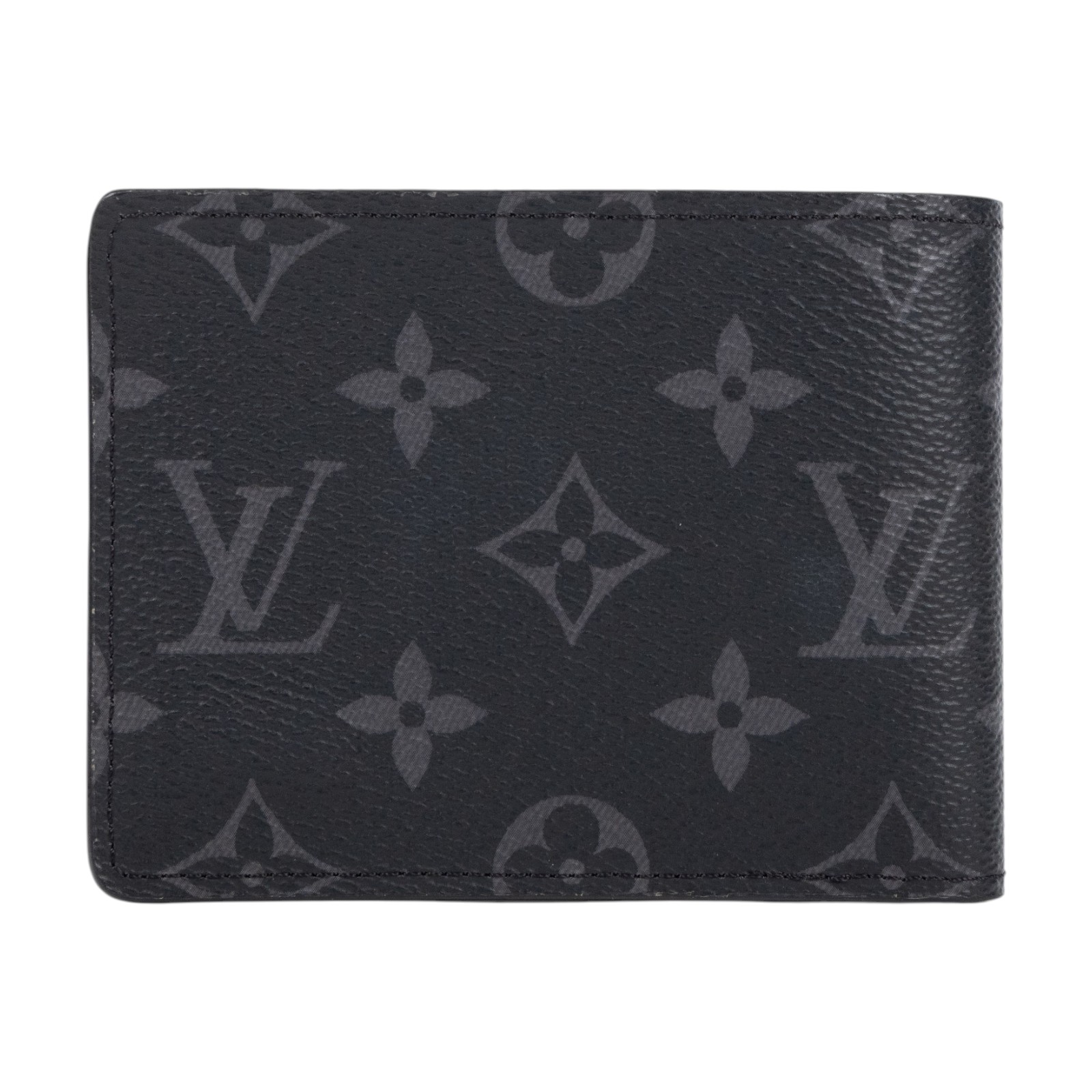 路易威登 LOUIS VUITTON Slender 錢包 Eclipse帆布 錢包 短夾 M62294 黑原花SLENDER短夾 原廠盒子/防塵袋