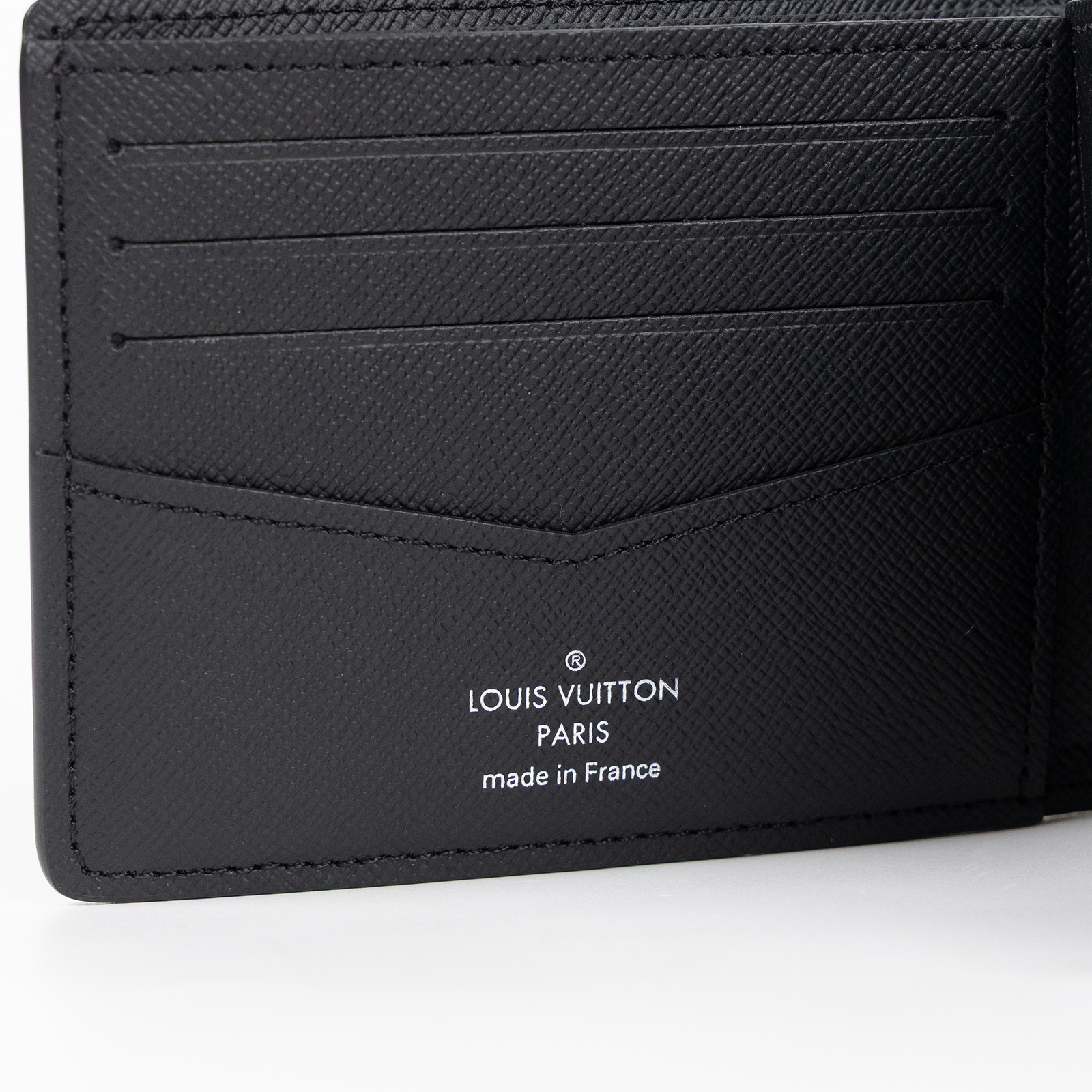 路易威登 LOUIS VUITTON Slender 錢包 Eclipse帆布 錢包 短夾 M62294 黑原花SLENDER短夾 原廠盒子/防塵袋