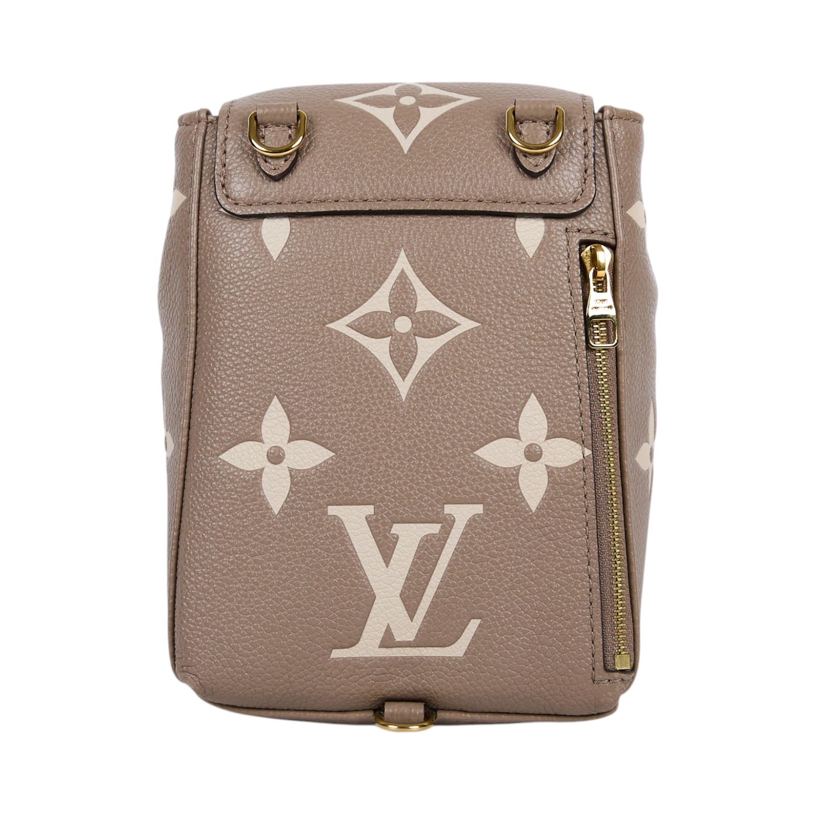 路易威登 LOUIS VUITTON Tiny Empreinte 後背包 雙肩包 Monogram 老花 M80738 晶片款  背帶2