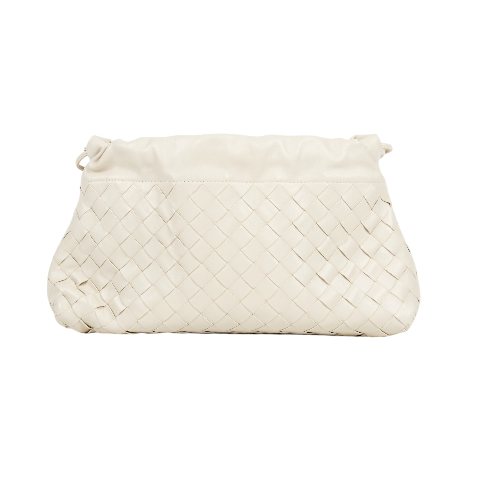 寶緹嘉 BOTTEGA VENETA Dustbag Notte 肩背包 839394V3IV0 米白Dustbag Notte 背帶