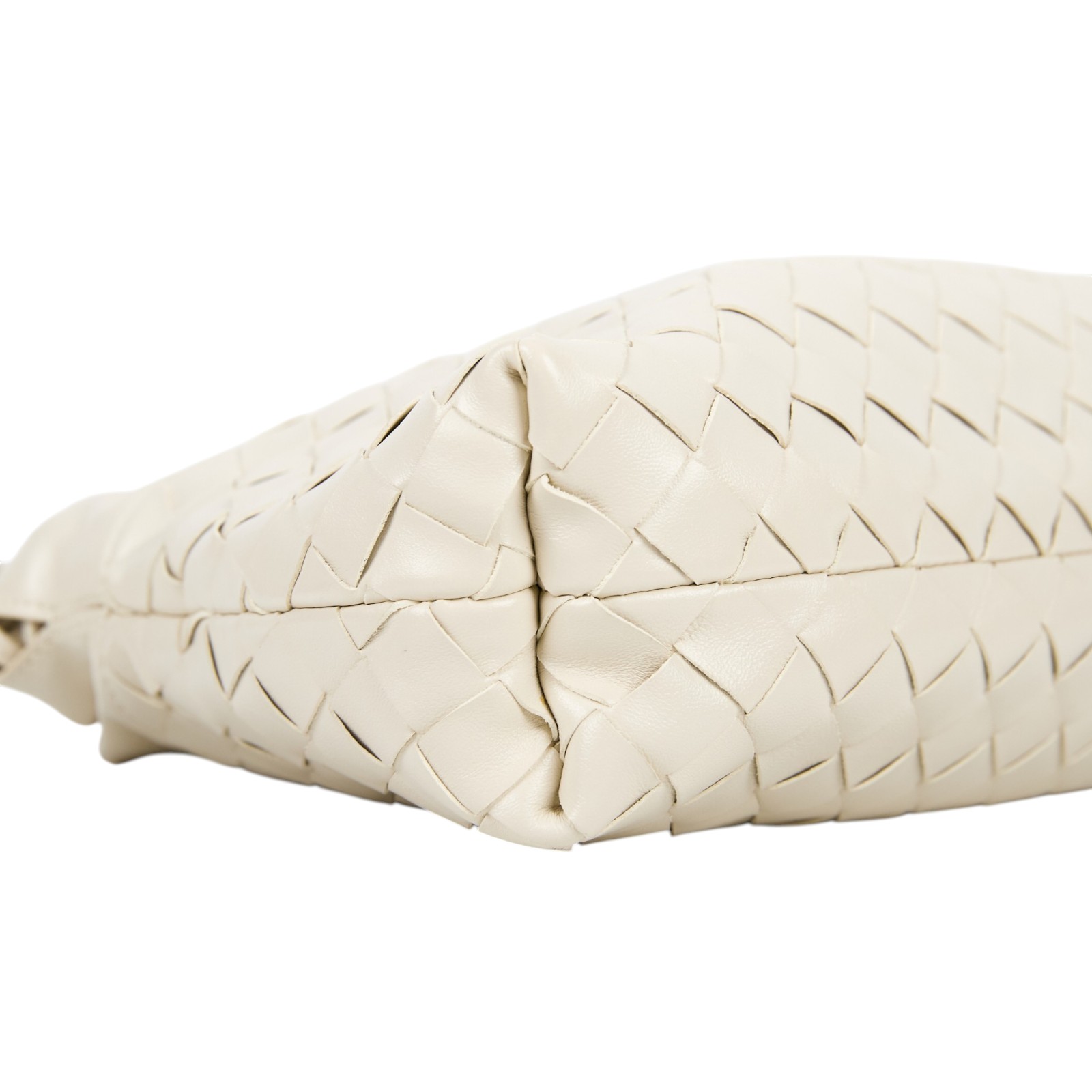 寶緹嘉 BOTTEGA VENETA Dustbag Notte 肩背包 839394V3IV0 米白Dustbag Notte 背帶