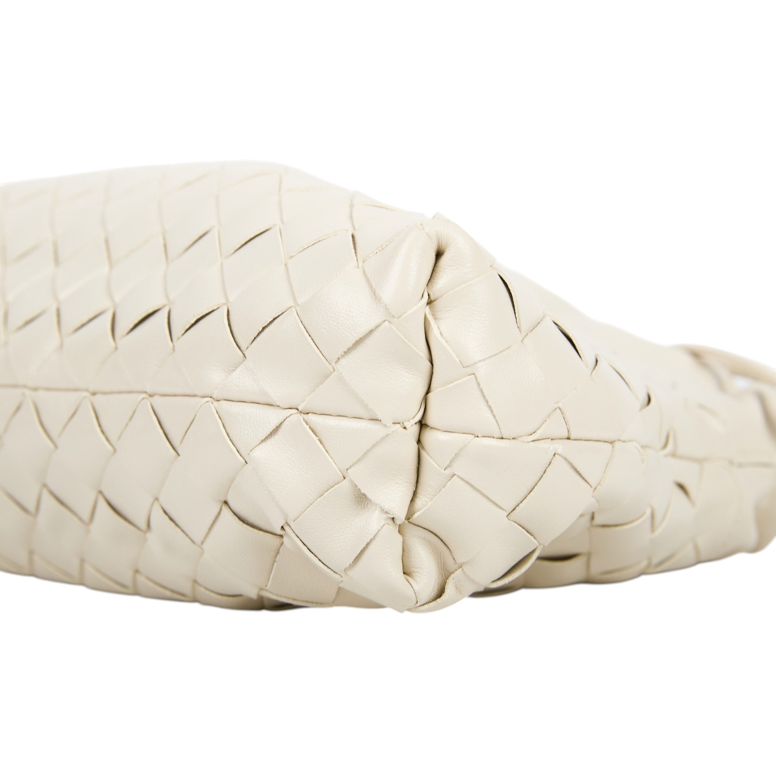 寶緹嘉 BOTTEGA VENETA Dustbag Notte 肩背包 839394V3IV0 米白Dustbag Notte 背帶