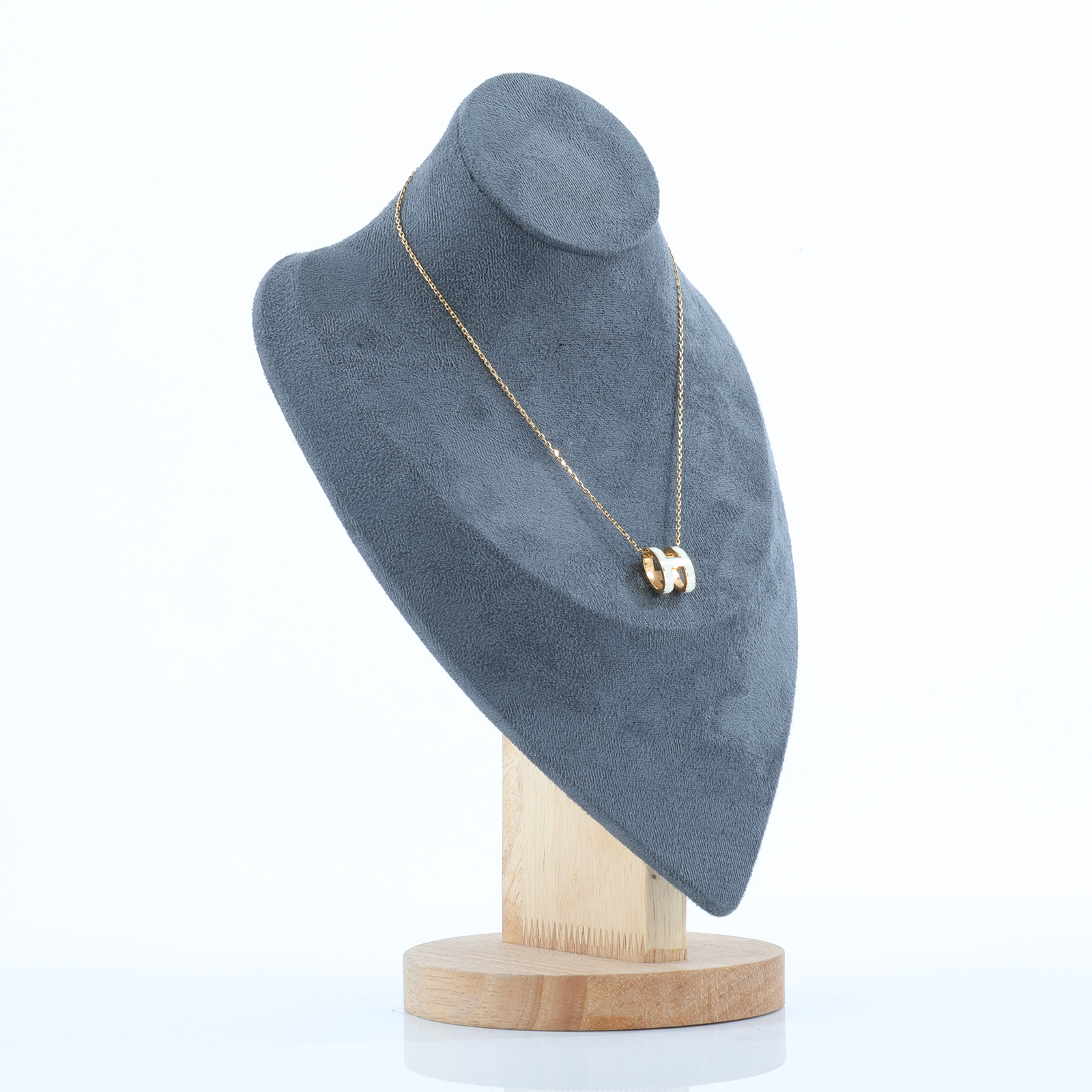 愛馬仕 Hermes Pop H 墜飾 白色 H147991FO49 /ST 02 60 白金POP H項鍊 大 原廠盒子/內襯