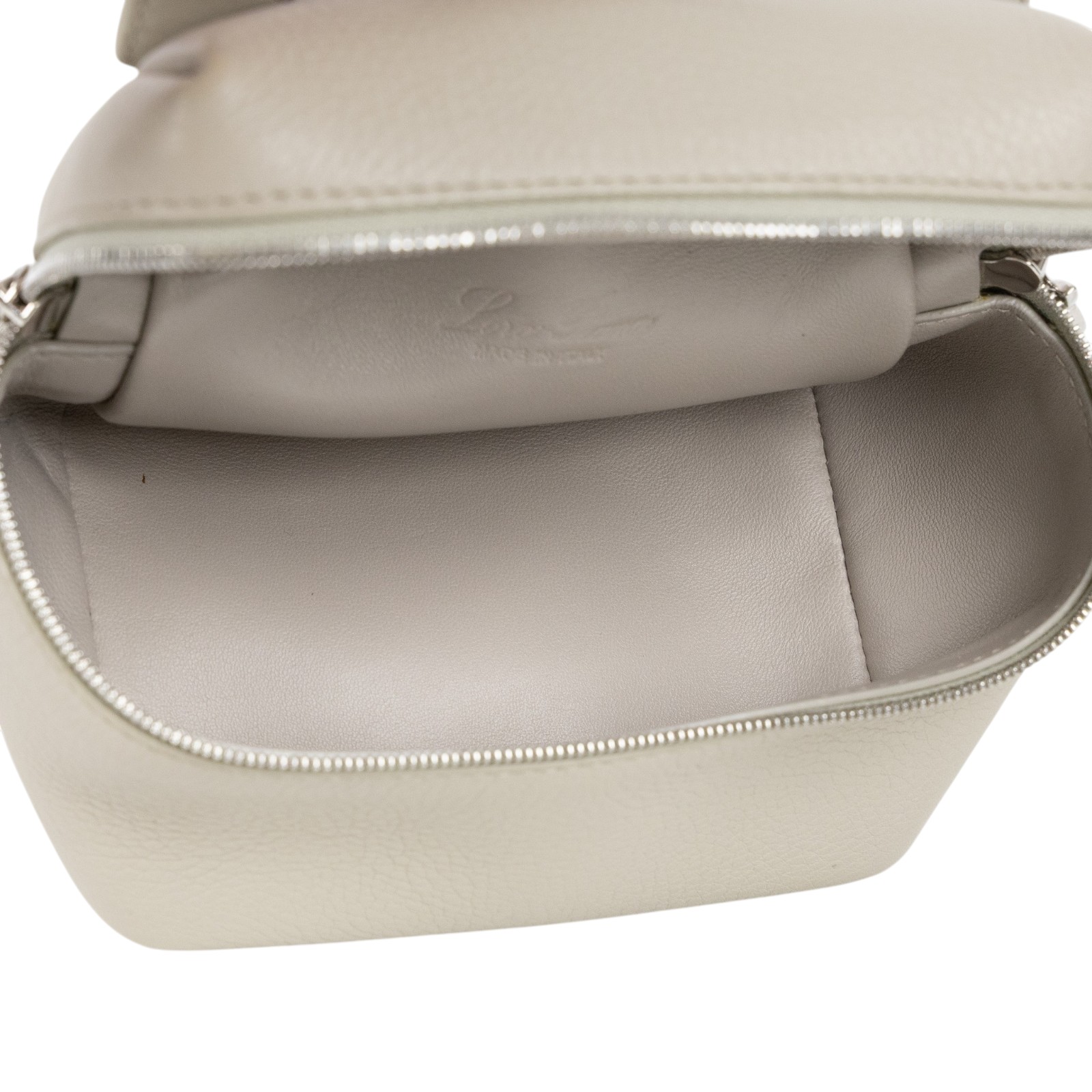 諾悠翩雅 LORO PIANA Extra Pocket L11.5 肩背 手提包  灰Extra Pocket L11.5 無附屬品