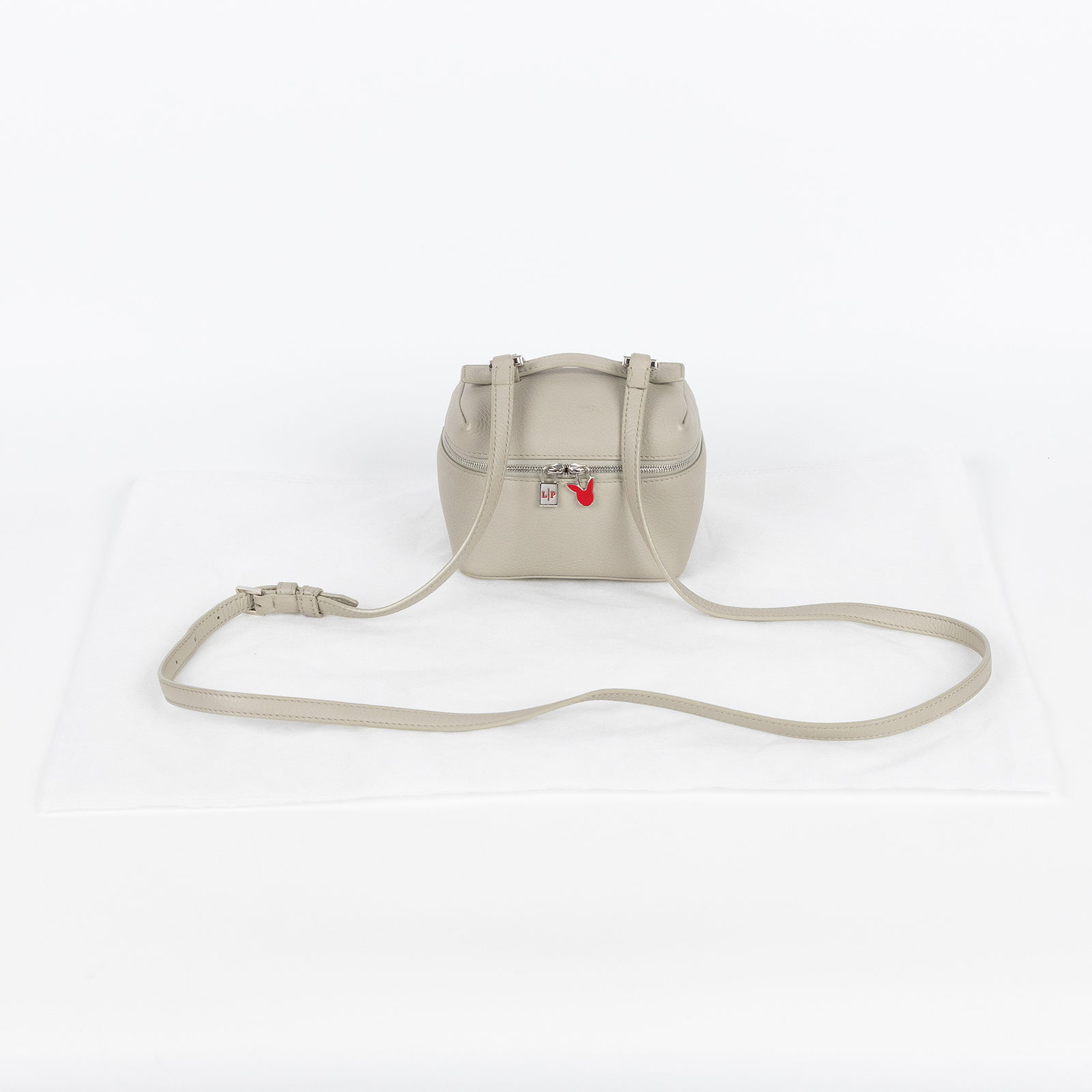 諾悠翩雅 LORO PIANA Extra Pocket L11.5 肩背 手提包  灰Extra Pocket L11.5 無附屬品