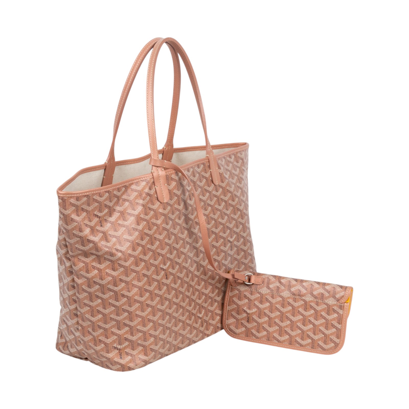 高雅德 GOYARD Saint Louis PM Bag 托特包 STLOUIPMLTY 珠光粉Saint Louis PM 內袋/防塵袋