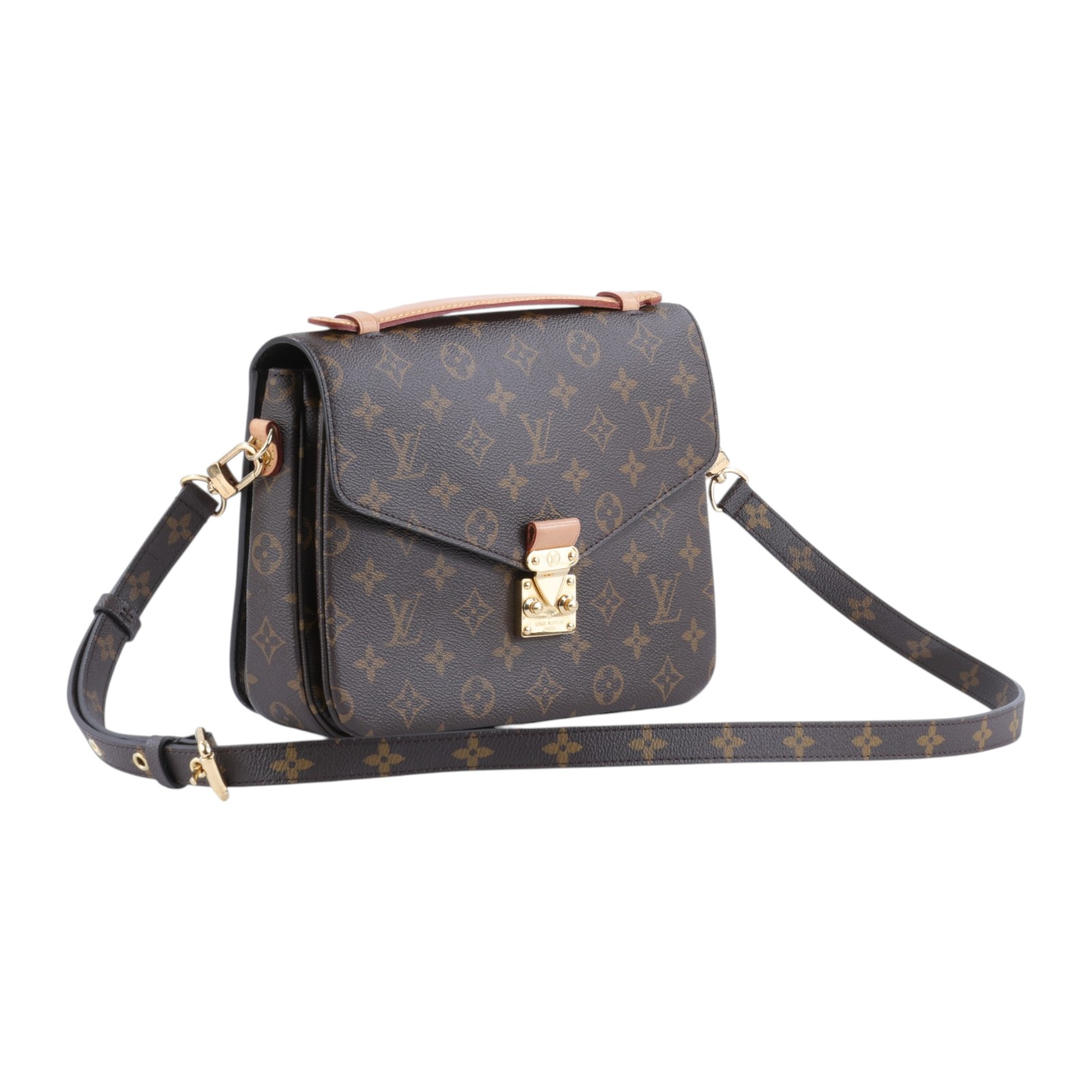 路易威登 LOUIS VUITTON Pochette Métis 老花 手提 肩背郵差包 M44875  原廠盒子/防塵袋