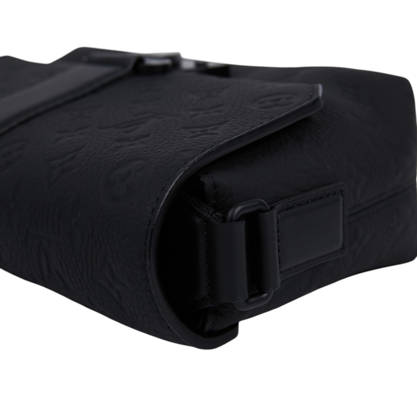 路易威登 LOUIS VUITTON S-Cape 郵差包 斜背包 肩背包 M23741 晶片款 黑原花壓紋S-Cape 防塵袋