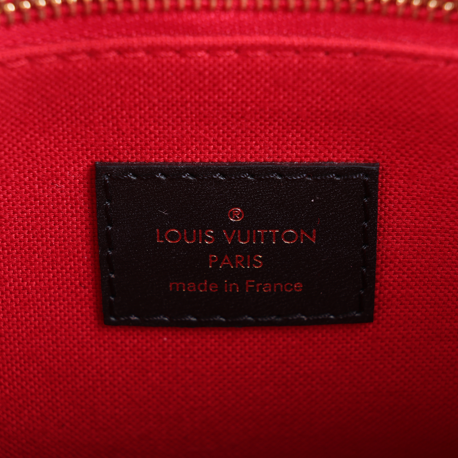 路易威登 LOUIS VUITTON OnTheGo PM 雙色帆布 手提 斜背包 M46373 晶片款  原廠盒子/防塵袋/購買證明/內袋/背帶