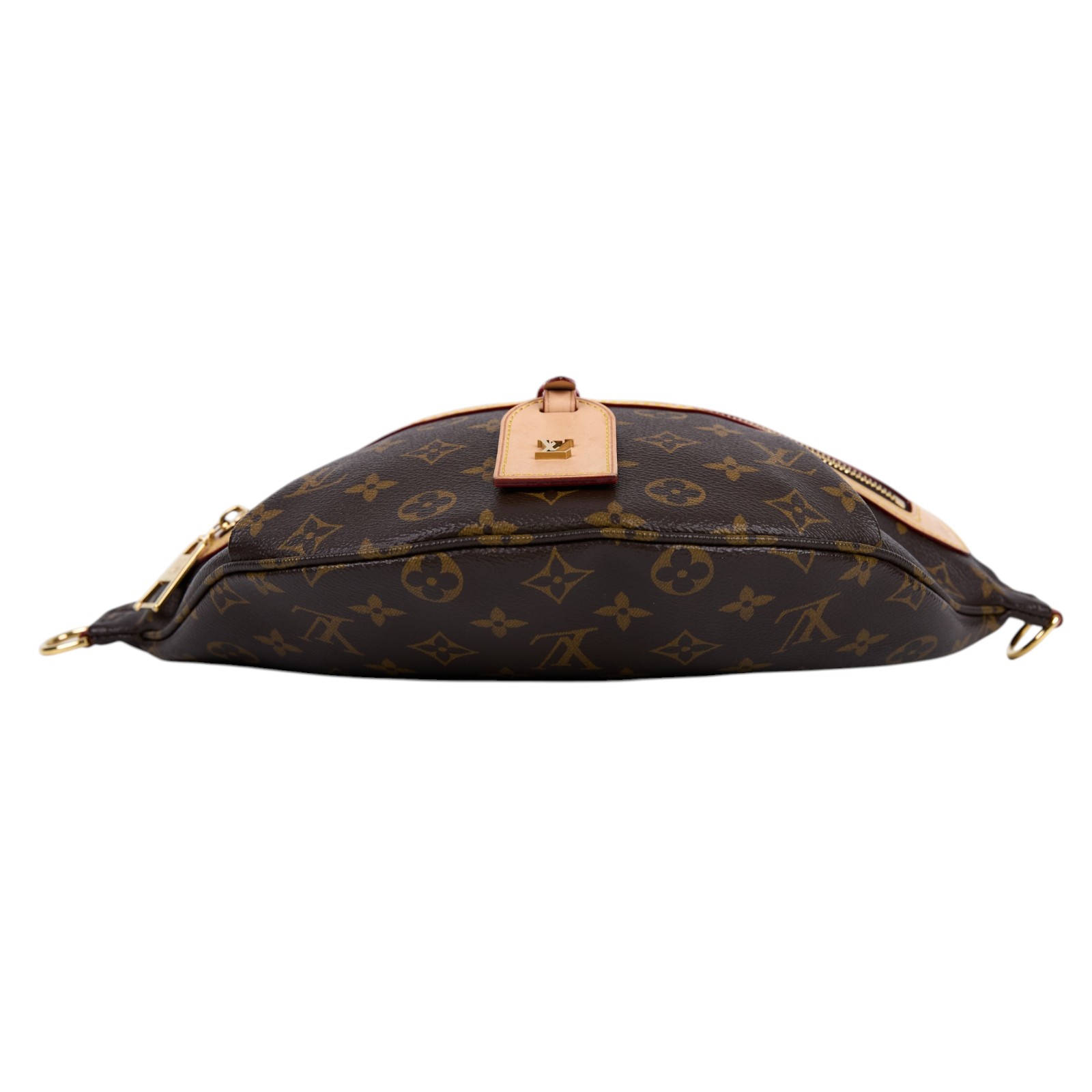 路易威登 LOUIS VUITTON High Rise 腰包 經典帆布 M46784 晶片款 原花寬背帶胸包 原廠盒子/防塵袋/購買證明