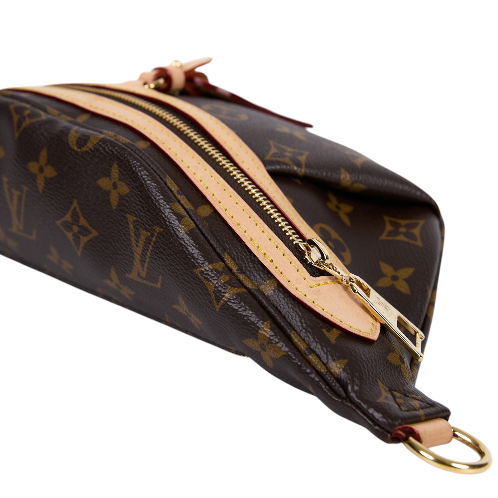路易威登 LOUIS VUITTON High Rise 腰包 經典帆布 M46784 晶片款 原花寬背帶胸包 原廠盒子/防塵袋/購買證明
