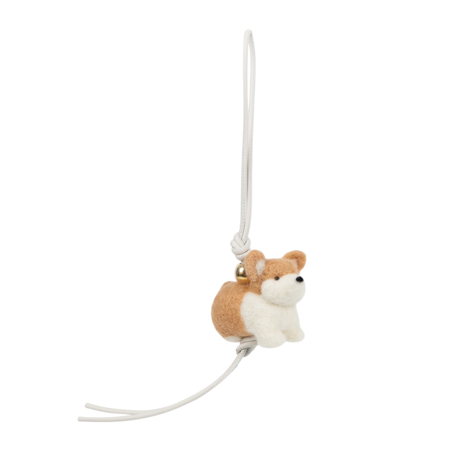 羅意威 LOEWE 柯基犬造型吊飾 C621232XIL 柯基羊毛吊飾 原廠盒子/防塵袋