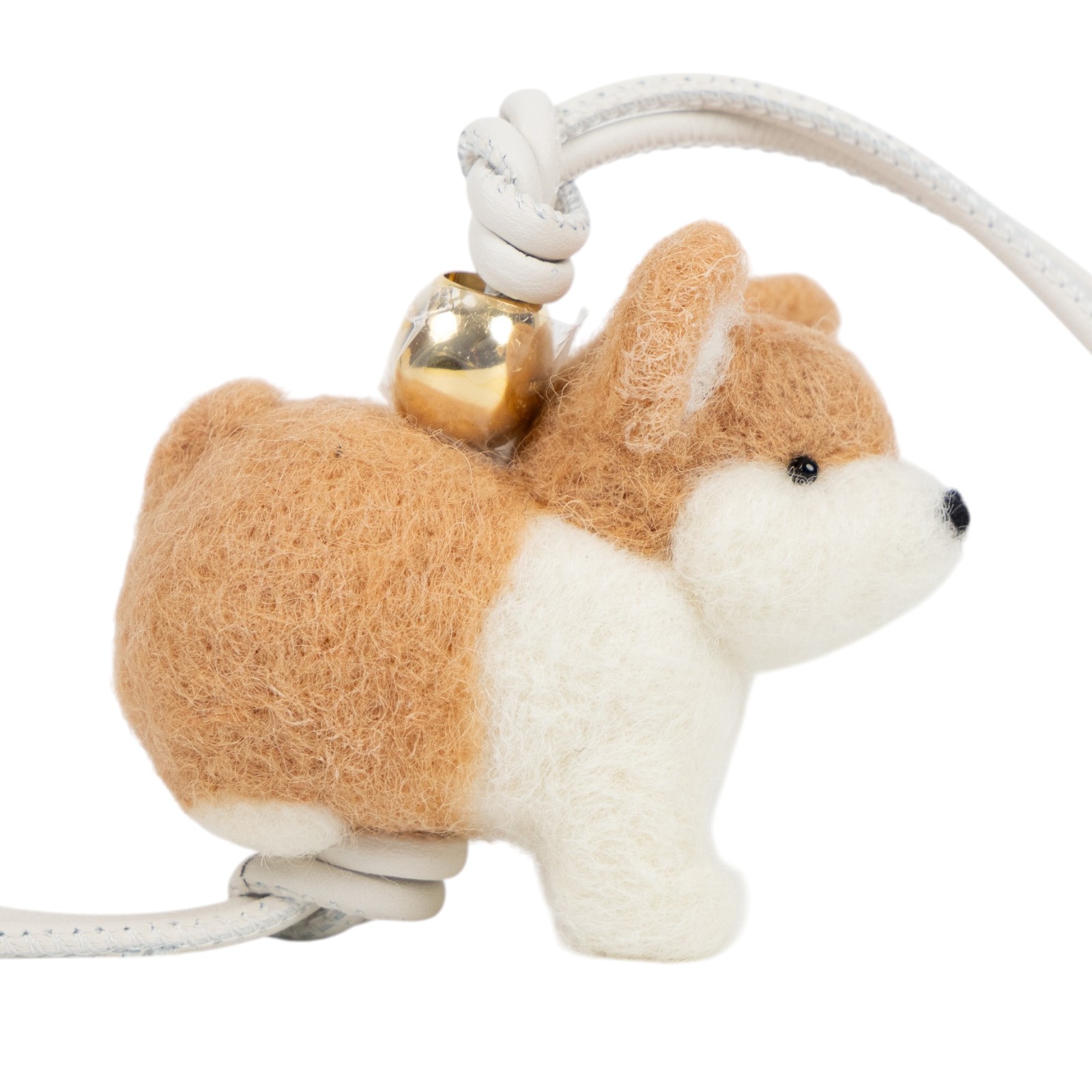 羅意威 LOEWE 柯基犬造型吊飾 C621232XIL 柯基羊毛吊飾 原廠盒子/防塵袋