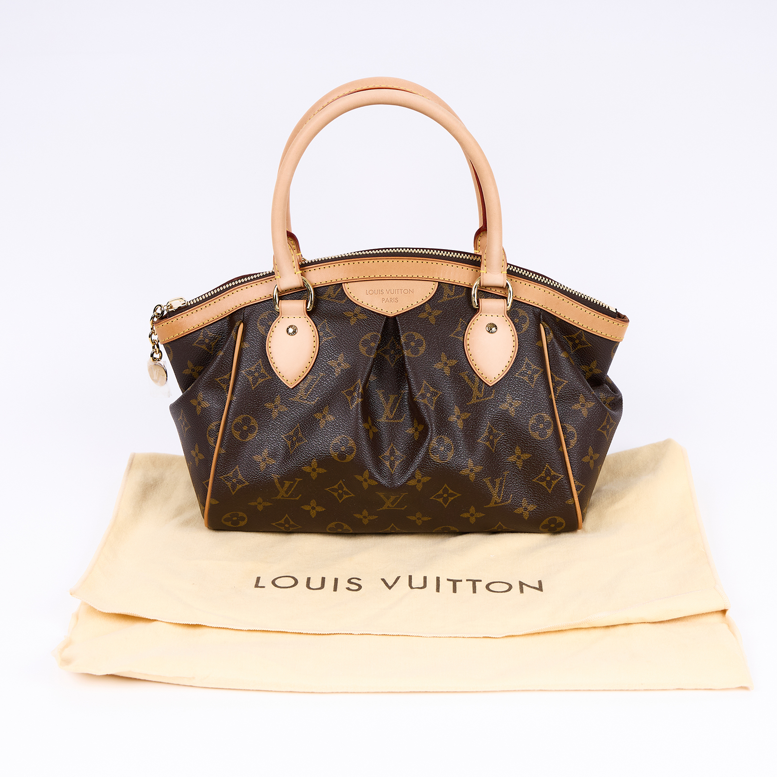 路易威登 LOUIS VUITTON Tivoli PM 經典帆布 M40143 原花TIVOLI PM 防塵袋