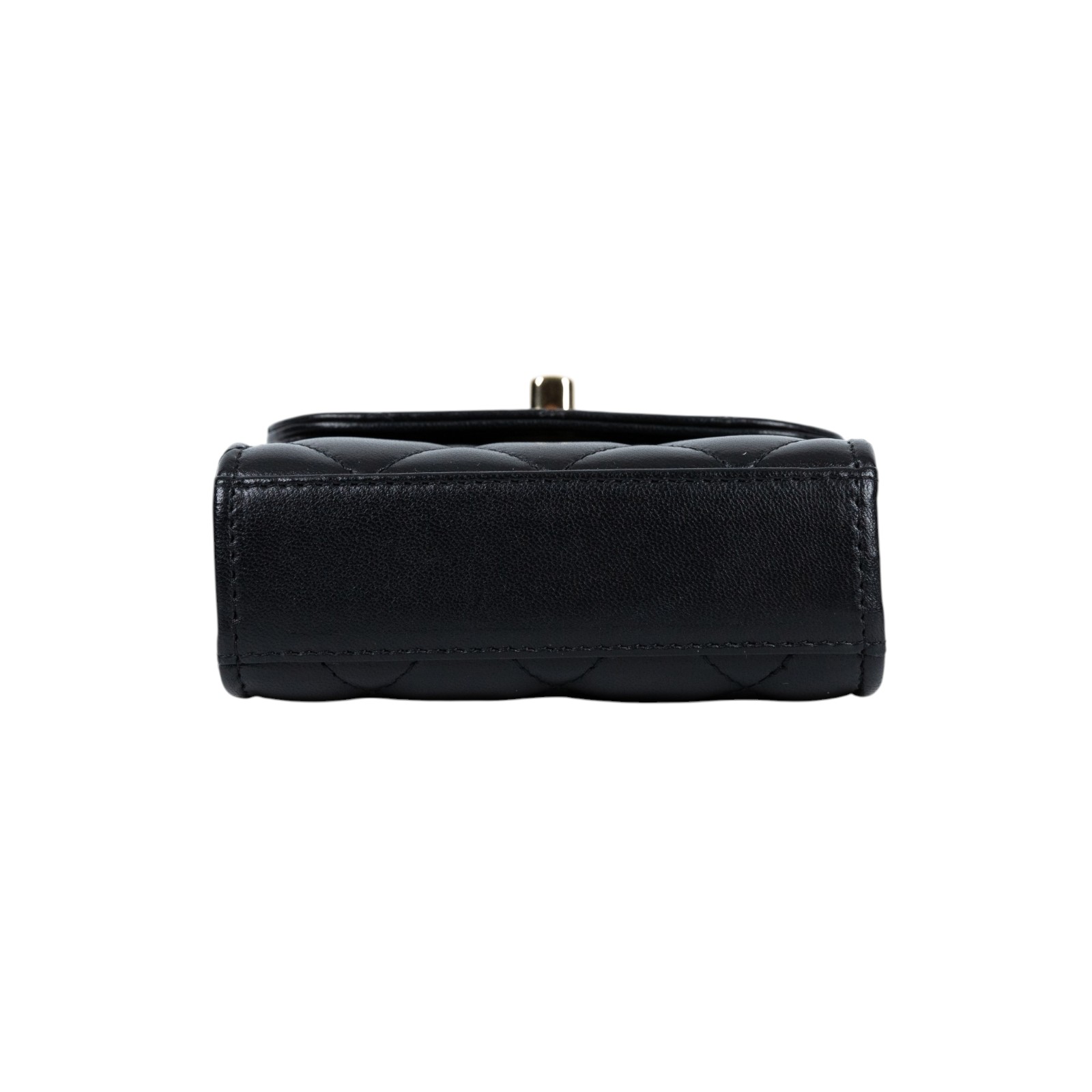 香奈兒 CHANEL Trendy 方形 迷你 口蓋包 A81633 Y60767 晶片款 黑金羊TRENDY CC迷你鍊條包 原廠盒子/防塵袋/購買證明影本