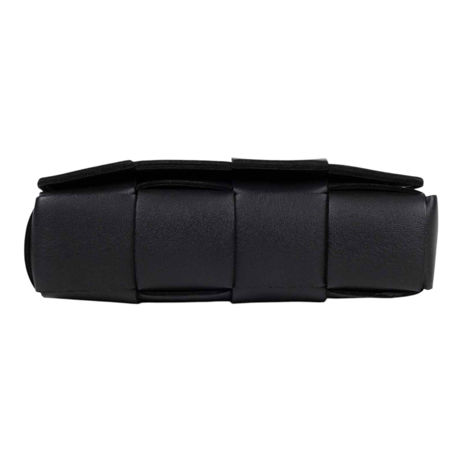 寶緹嘉 BOTTEGA VENETA Cassette 方形編織 腰包 668572VMAY1 黑CASSETTE腰包2X4 防塵袋/購買證明影本