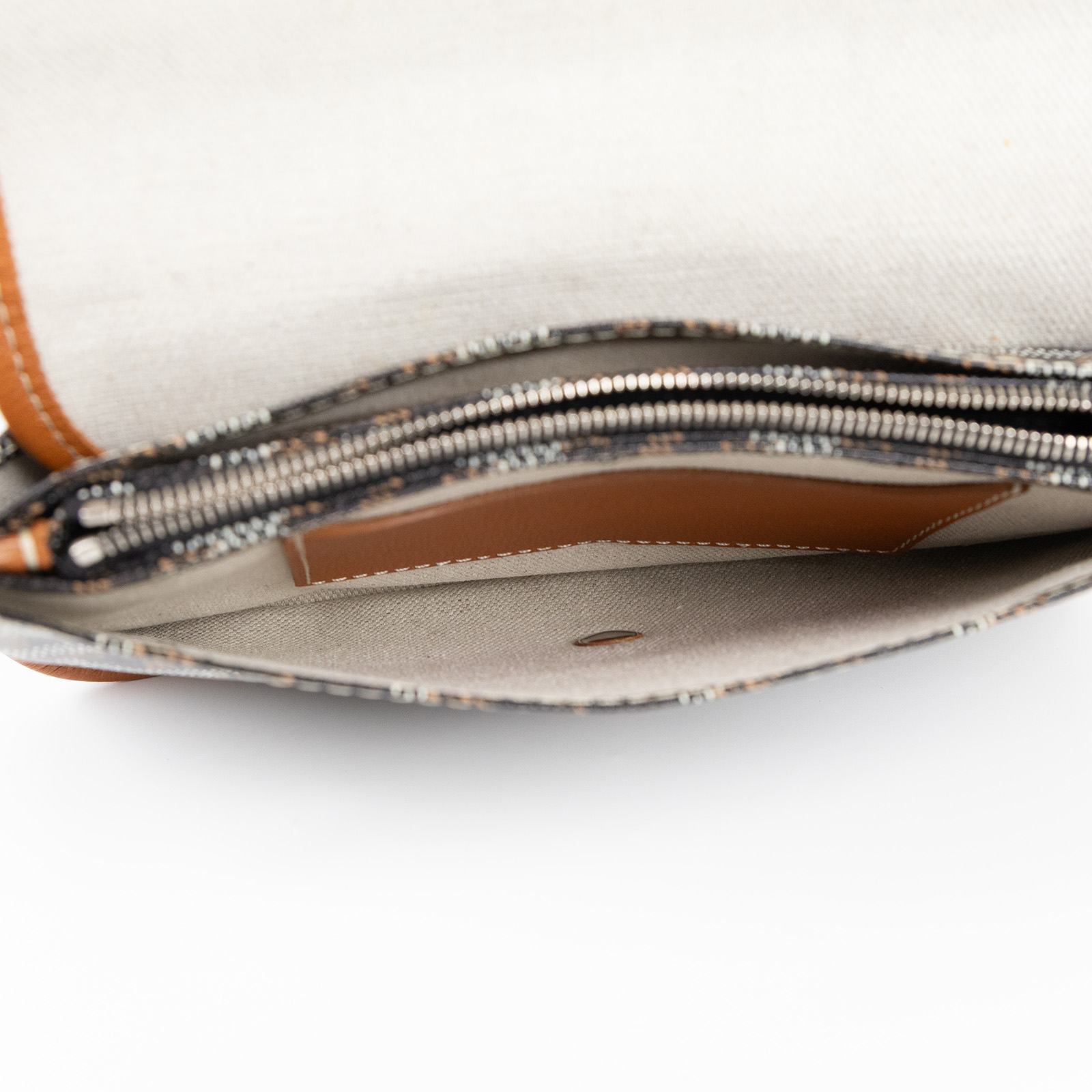高雅德 GOYARD Plumet Pocket Wallet 肩背 隨身錢包 PLUMETPMLTY 焦糖拚黑PLUMET 防塵袋