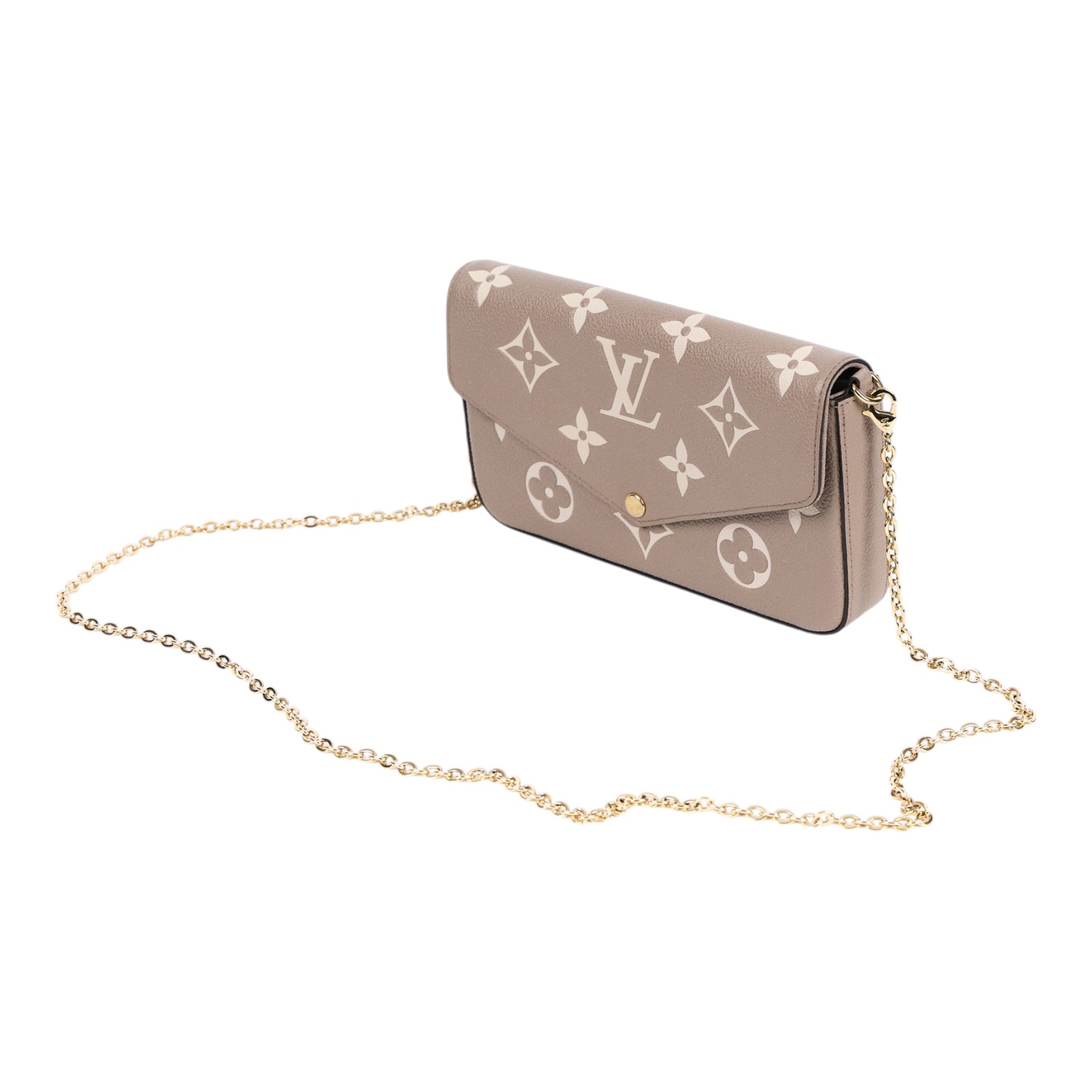 路易威登 LOUIS VUITTON Félicie Pochette 斜背包 肩背包 WOC M82610 晶片款  原廠盒子/防塵袋/購買證明/內袋2
