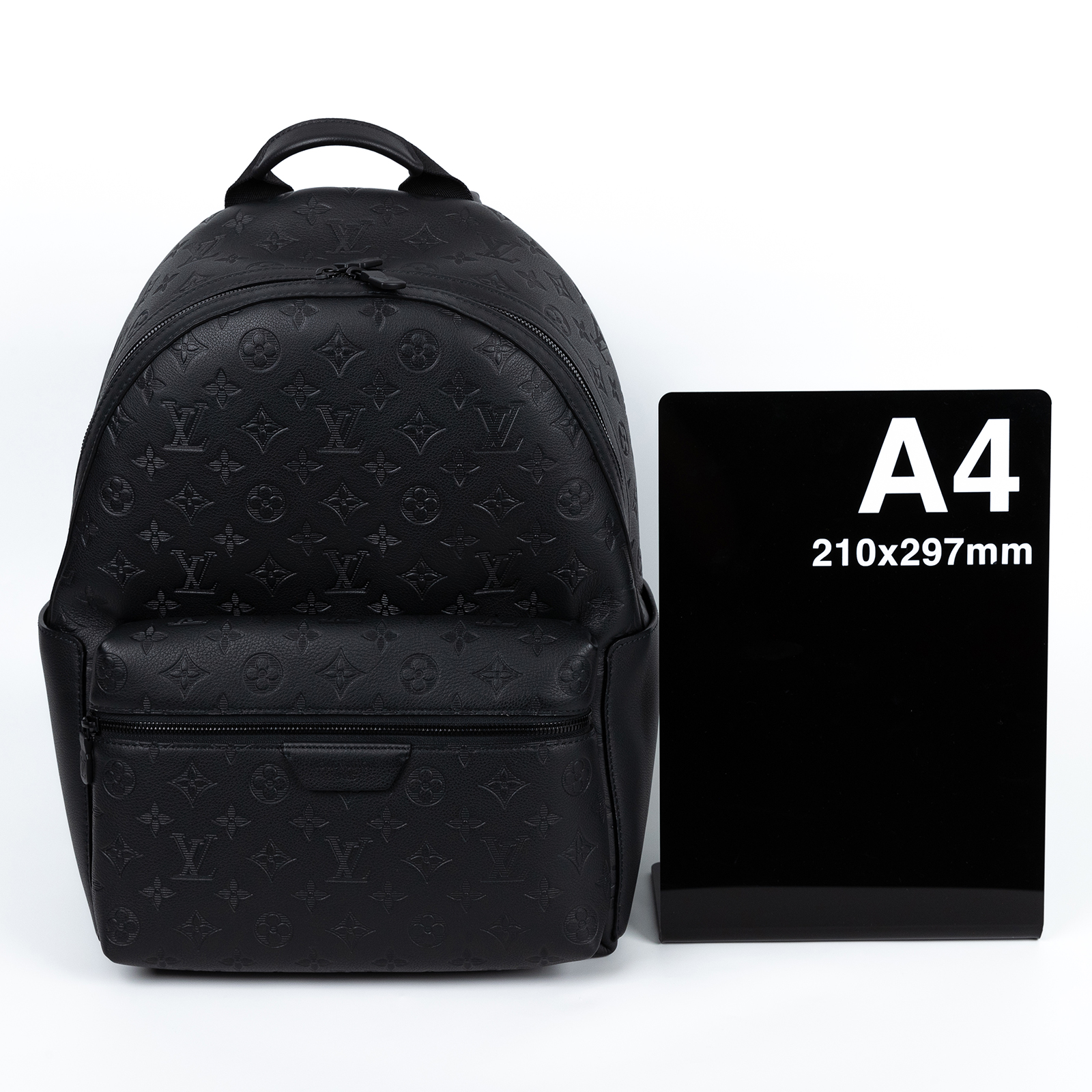 路易威登 LOUIS VUITTON Discovery 後背包 黑色 M46553 晶片款 黑壓花Discovery 背包 PM 原廠盒子/防塵袋