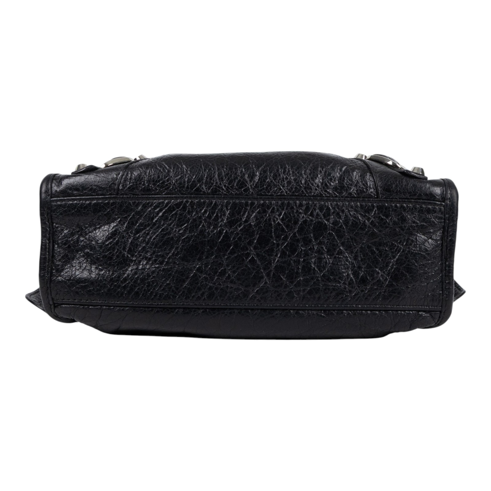 巴黎世家 BALENCIAGA Mini City 機車包 300295 黑CITY SMALL 背帶/鏡子