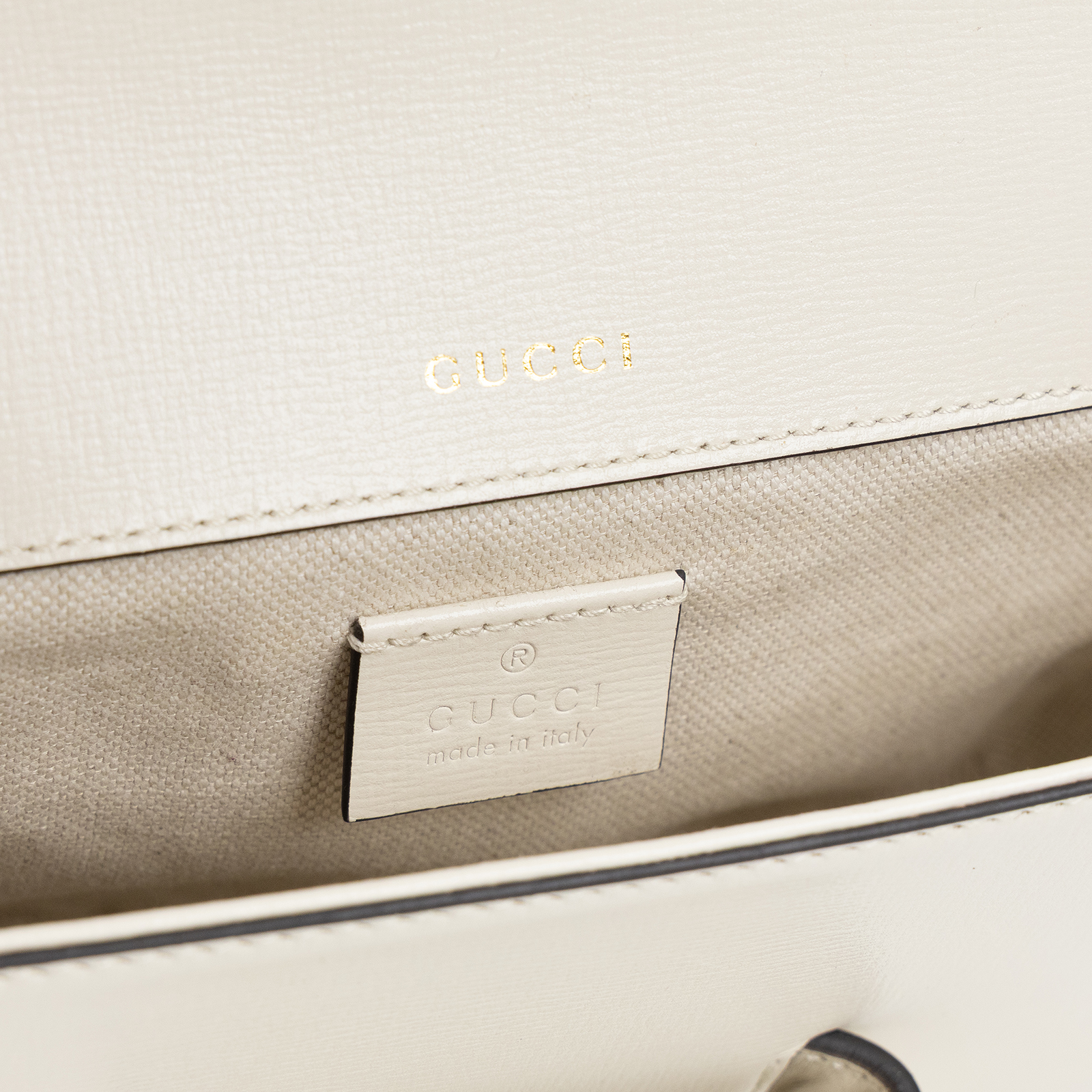古馳 GUCCI Horsebit 1955 迷你 馬鞍包 658574 18YSG 白1955 MINI 原廠盒子/防塵袋/購買證明/背帶2
