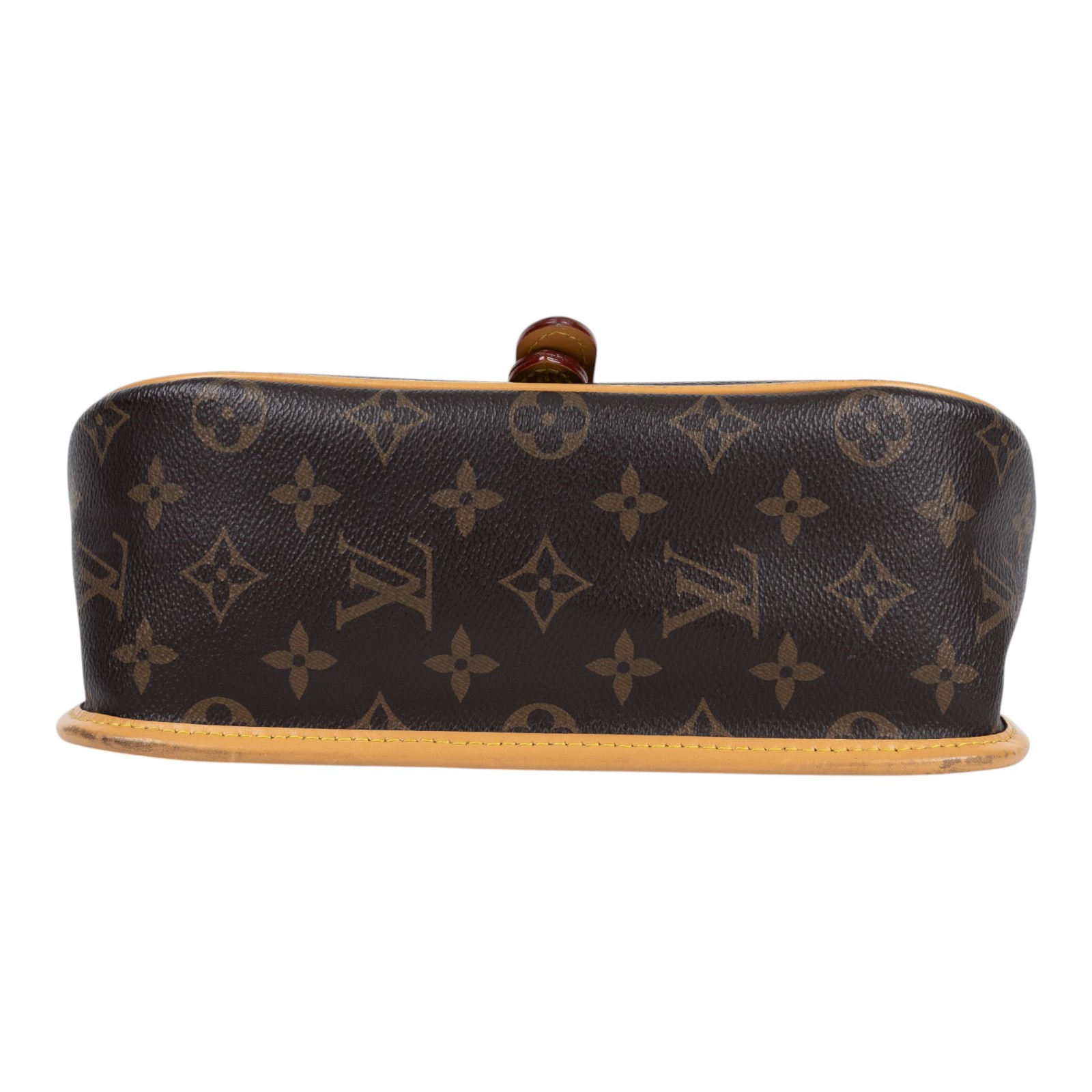 路易威登 LOUIS VUITTON Diane 腋下包法棍 單肩背包 經典帆布 M45985 原花DIANE 背帶2