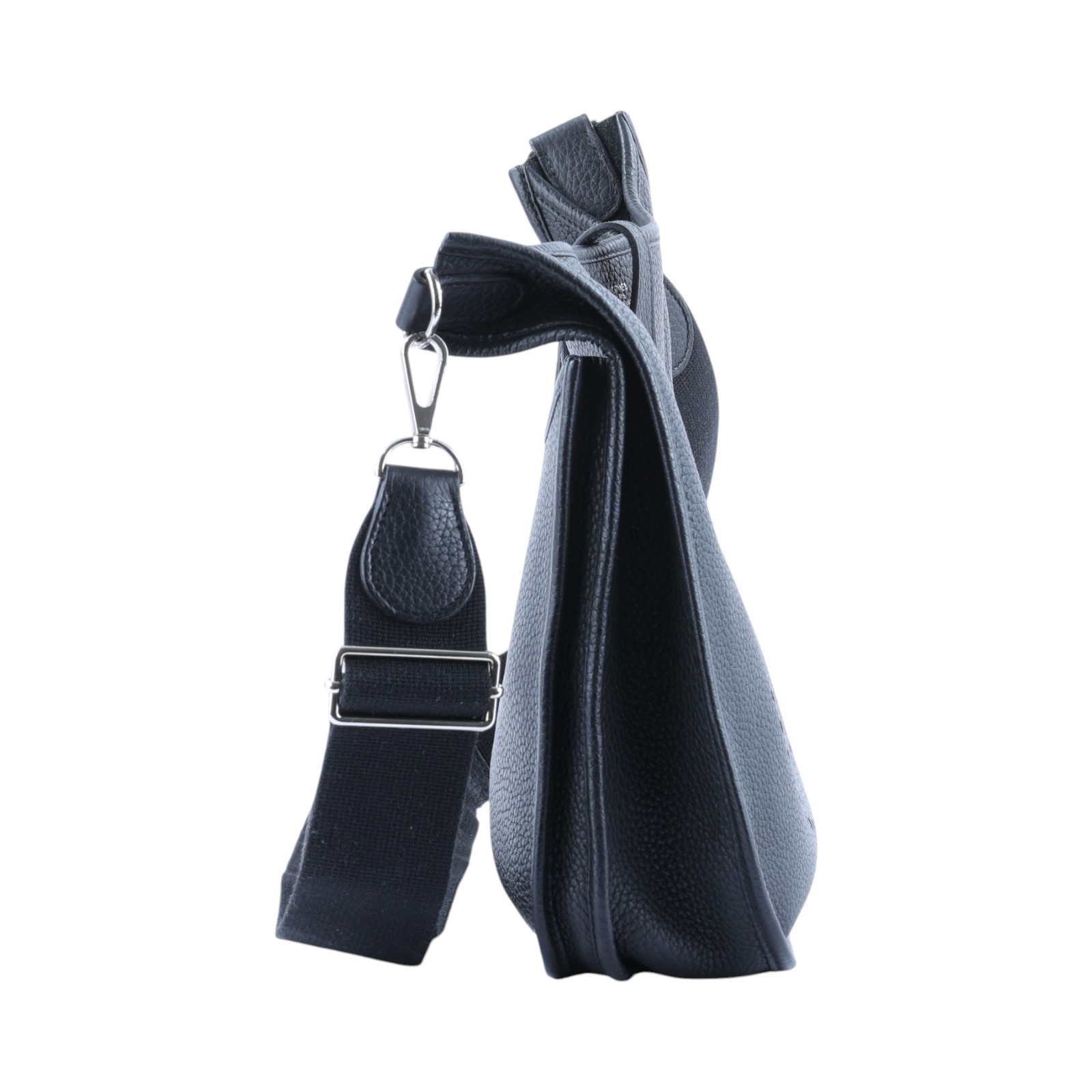 愛馬仕 Hermes Evelyne Bag 伊芙琳包 29 馬蹄型 EV29 口O刻 EVELYNE PM 黑 防塵袋/背帶