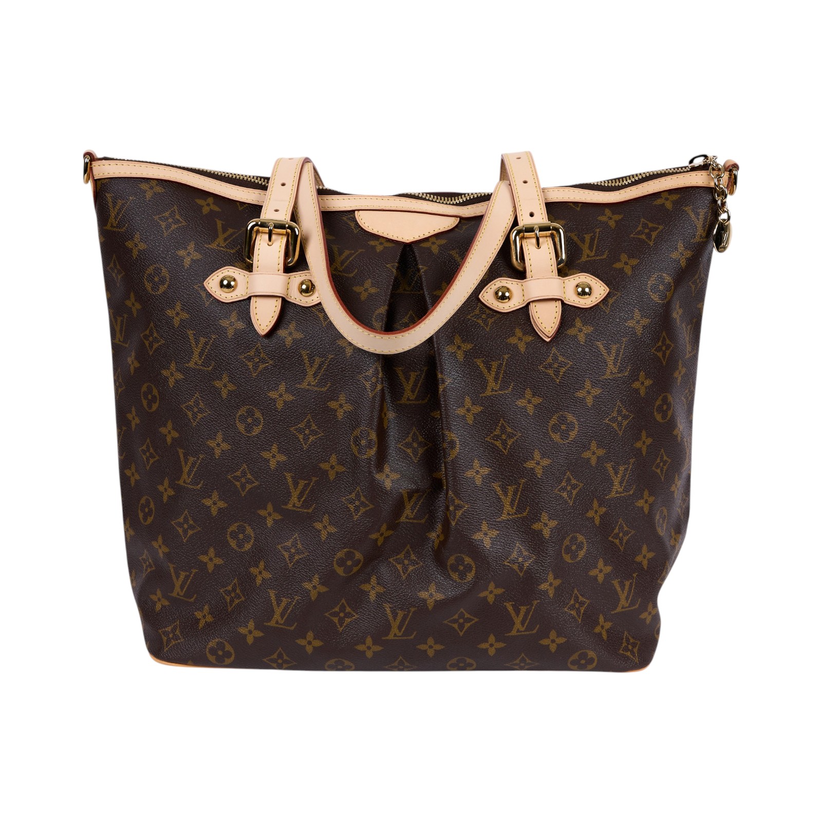 路易威登 LOUIS VUITTON Palermo GM 手提包 M40146 原花PALERMO GM 原廠盒子/購買證明/背帶
