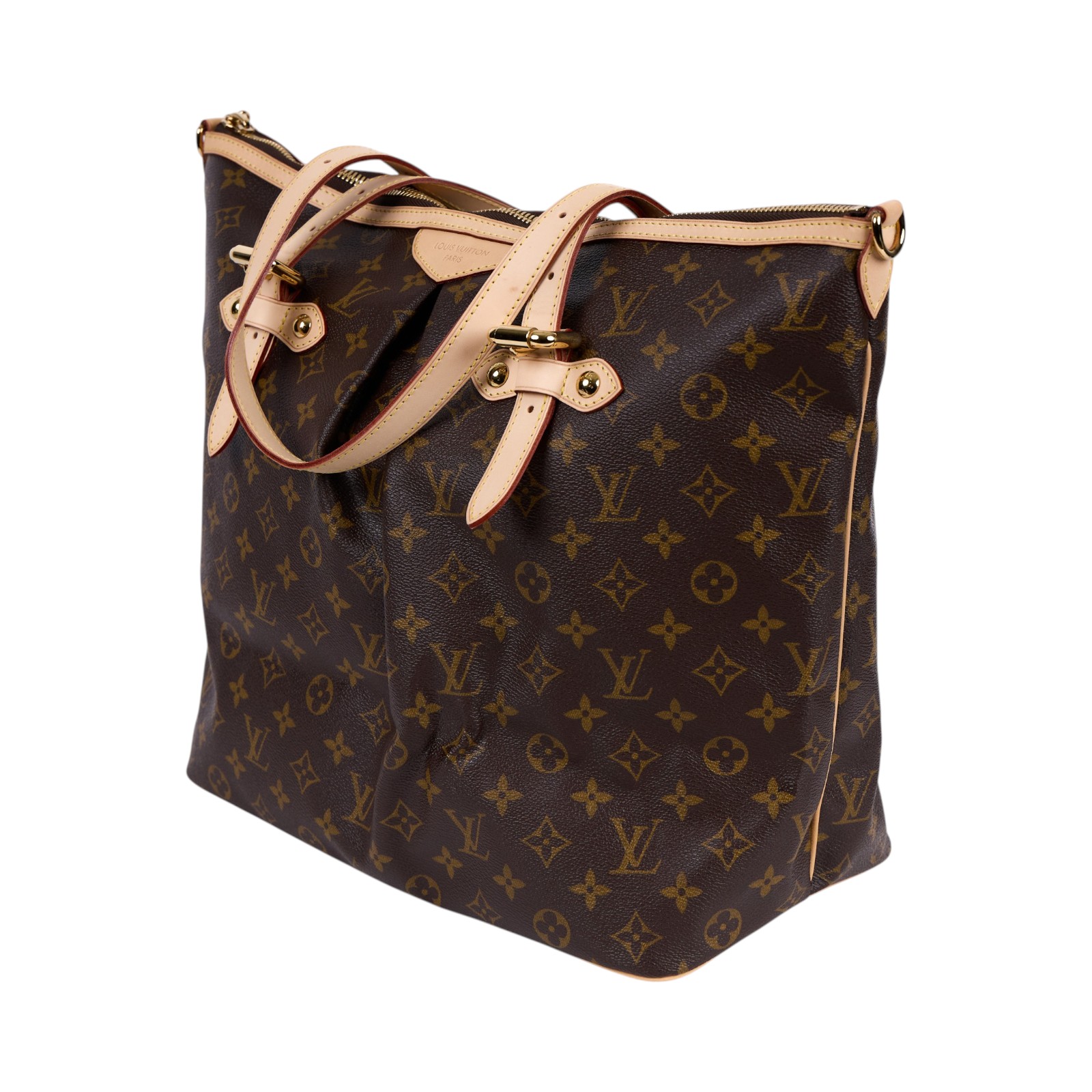 路易威登 LOUIS VUITTON Palermo GM 手提包 M40146 原花PALERMO GM 原廠盒子/購買證明/背帶