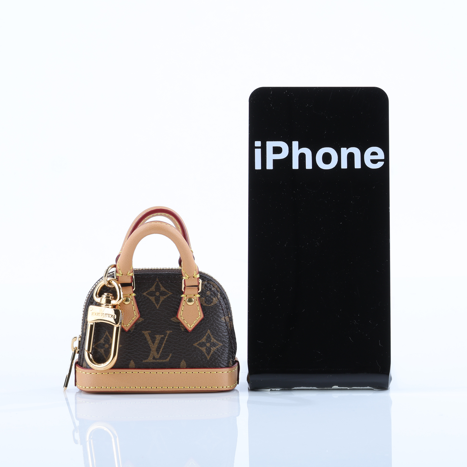 路易威登 LOUIS VUITTON Micro Alma 包包吊飾 鑰匙扣 包掛 M00995 MICRO ALMA吊飾 防塵袋