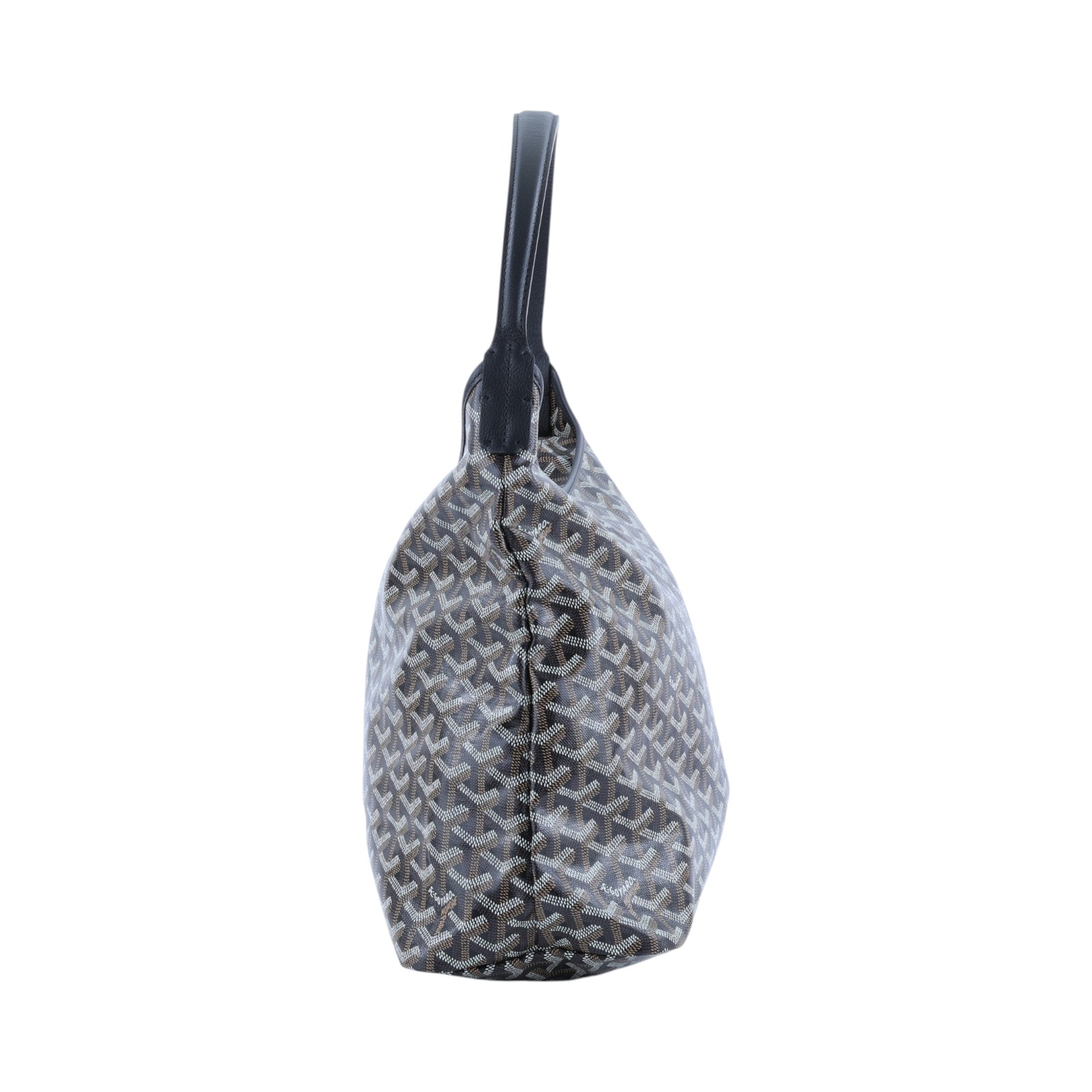 高雅德 GOYARD Bohème Hobo Bag PM 托特包 BOHEMEPMLTY 黑法鬥&amp;粉色蝴蝶手繪HOBO BOHEME PM 內袋