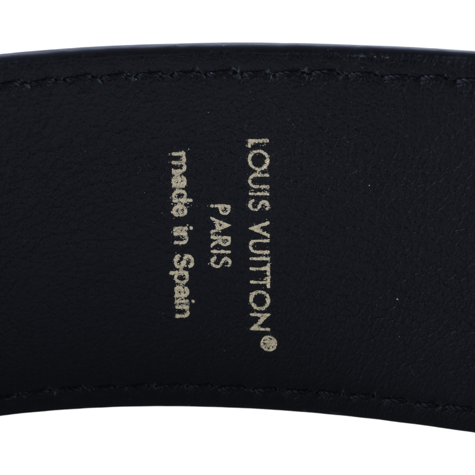 路易威登 LOUIS VUITTON Monogram 肩背帶 黑色 J02288 原花背帶 原廠盒子/防塵袋