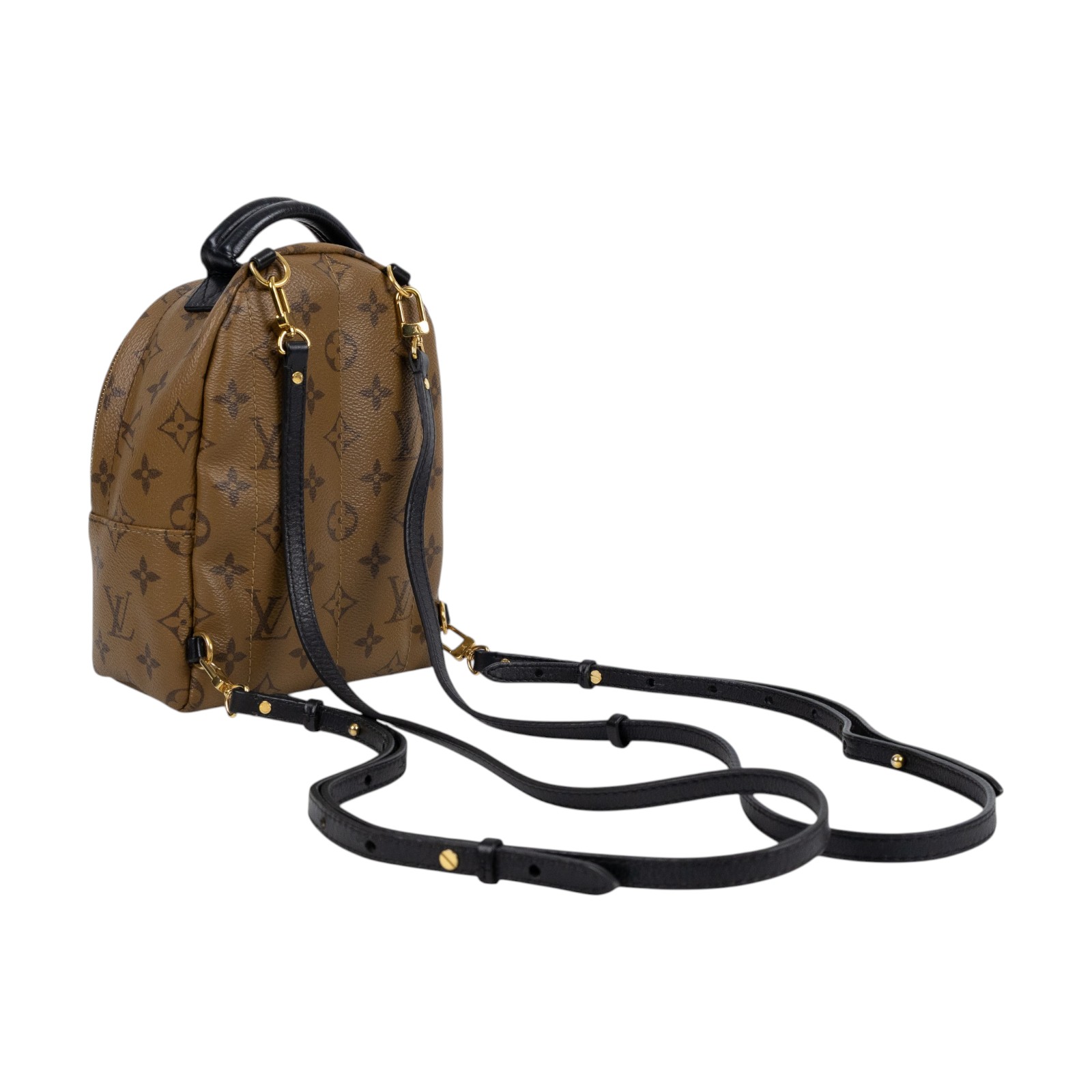 路易威登 LOUIS VUITTON Palm Springs Mini 迷你 雙肩 後背包 M42411 晶片款  背帶x2
