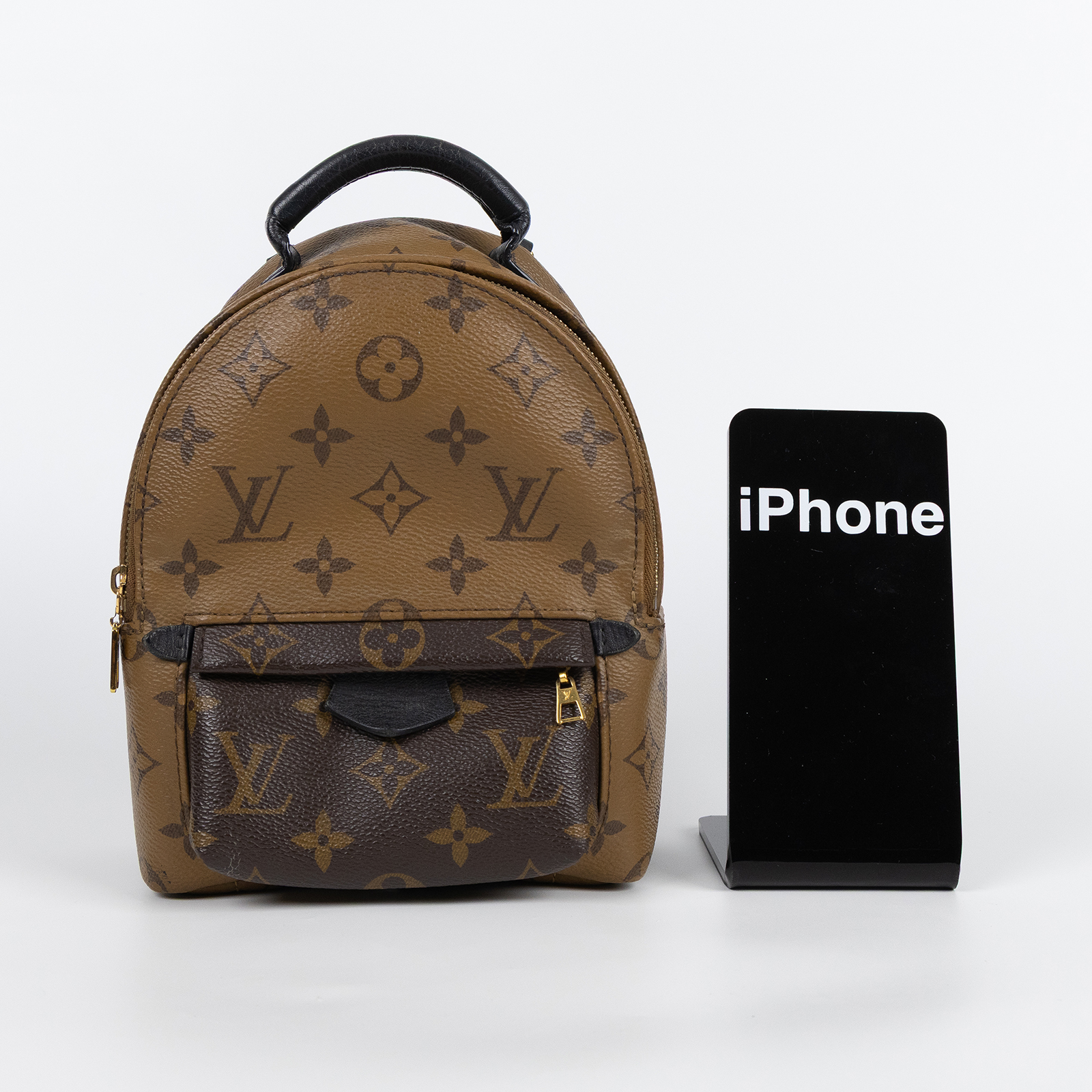 路易威登 LOUIS VUITTON Palm Springs Mini 迷你 雙肩 後背包 M42411 晶片款  背帶x2