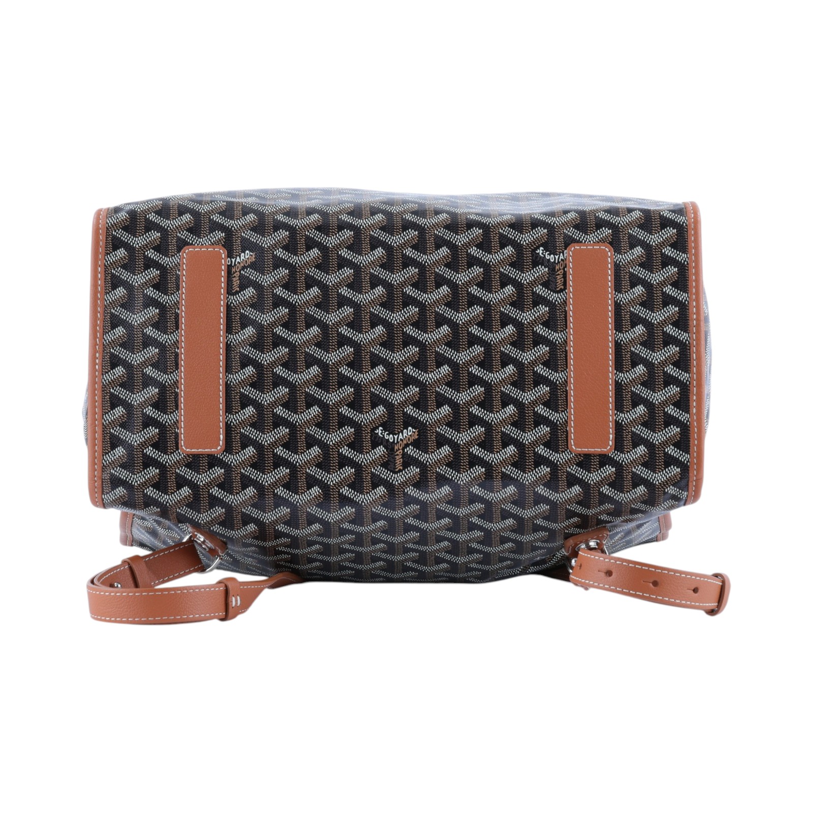 高雅德 GOYARD Saint Leger MM 背包 STLEGEMMLTY 黑SAINT LEGER翻蓋折疊後背包 無附屬品