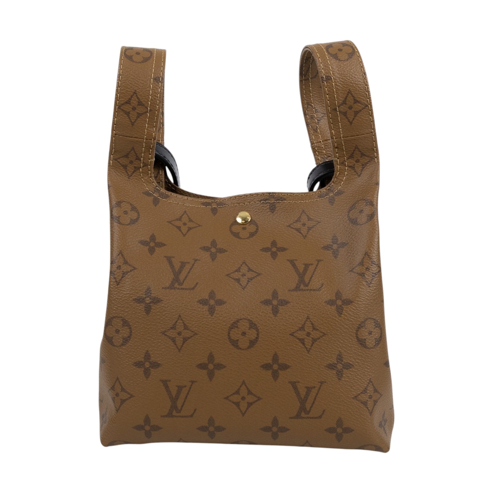 路易威登 LOUIS VUITTON Atlantis BB Reverse 帆布 手提 斜背包 M46816 晶片款  防塵袋