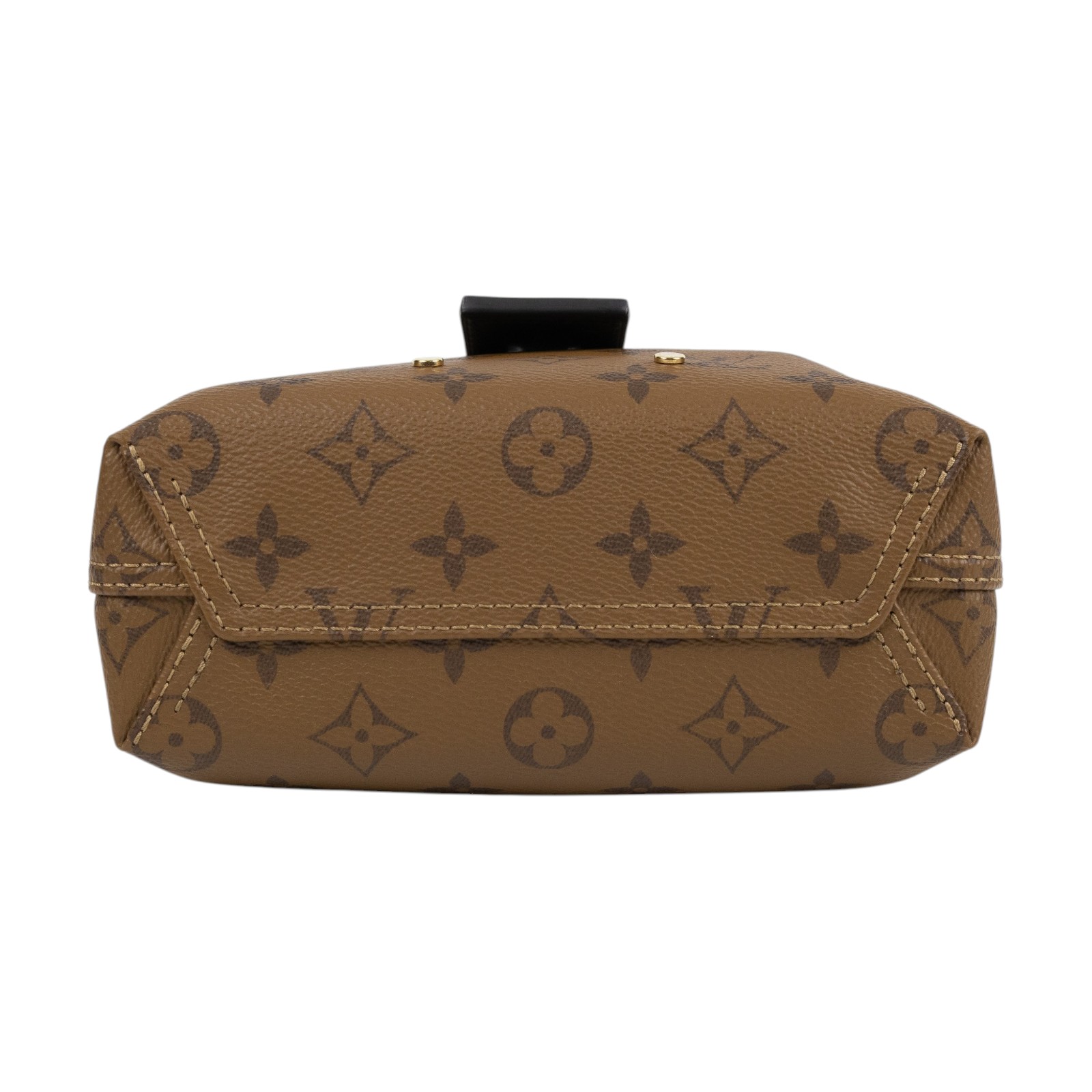 路易威登 LOUIS VUITTON Atlantis BB Reverse 帆布 手提 斜背包 M46816 晶片款  防塵袋