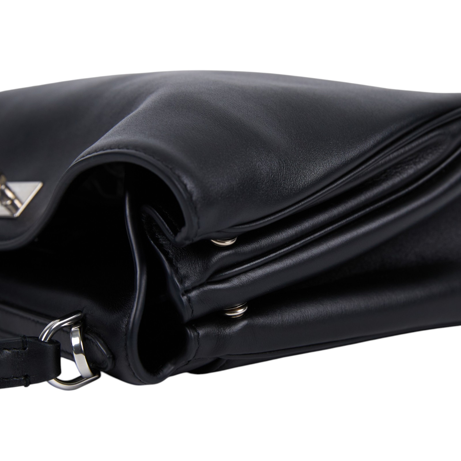 巴黎世家 BALENCIAGA Rodeo Small 手提包 銀色五金 7897792AA4U 黑銀RODEO SMALL 原廠盒子/防塵袋/背帶/購買證明