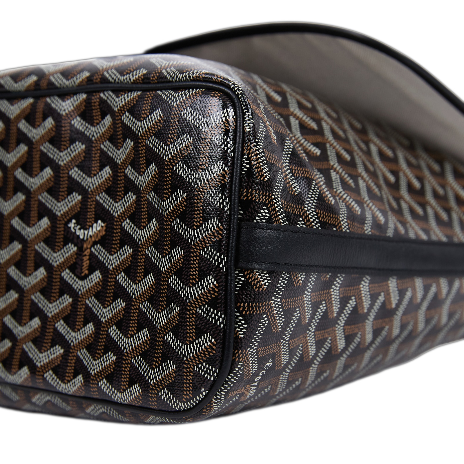 高雅德 GOYARD Capetien MM 郵差包 CAPETIMMLTY 黑Capetien MM郵差包 防塵袋/購買證明