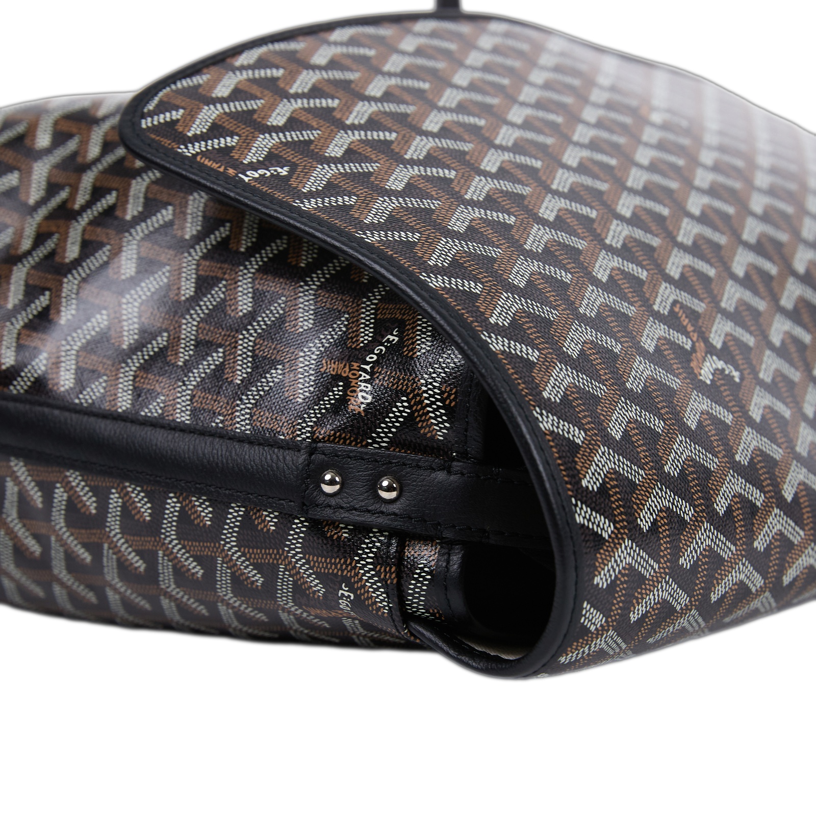 高雅德 GOYARD Capetien MM 郵差包 CAPETIMMLTY 黑Capetien MM郵差包 防塵袋/購買證明