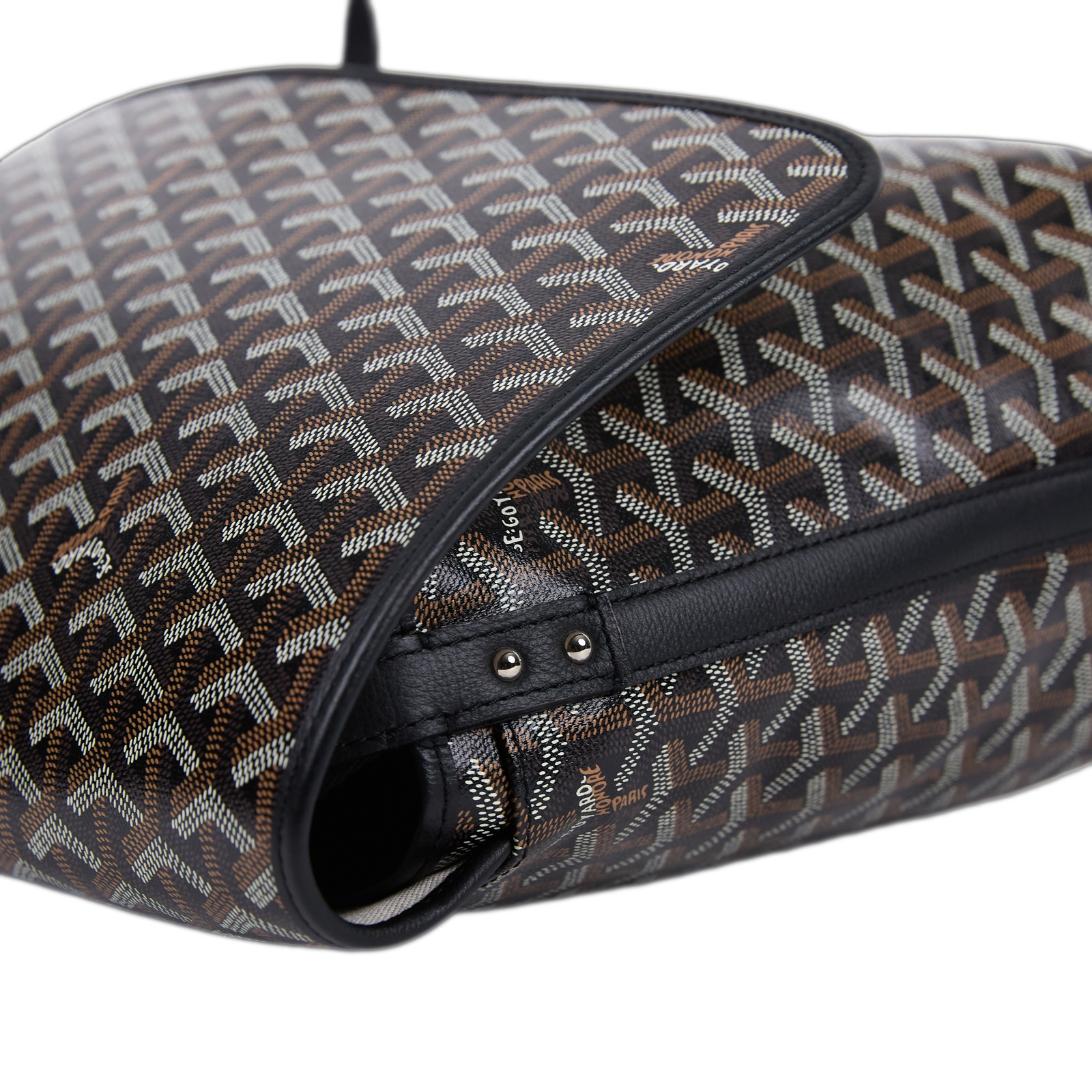 高雅德 GOYARD Capetien MM 郵差包 CAPETIMMLTY 黑Capetien MM郵差包 防塵袋/購買證明