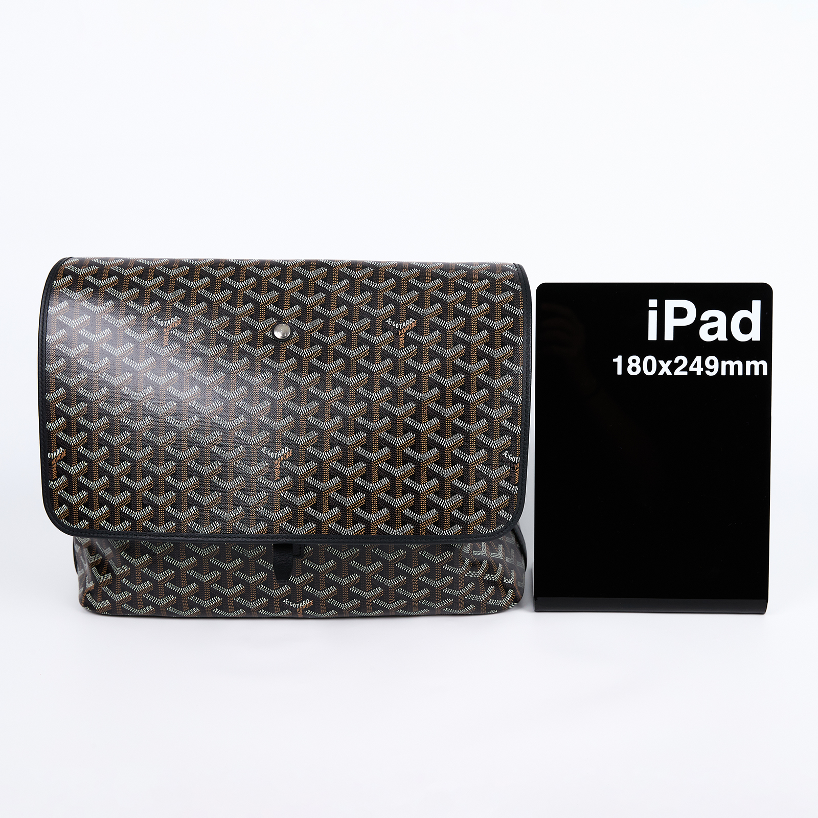 高雅德 GOYARD Capetien MM 郵差包 CAPETIMMLTY 黑Capetien MM郵差包 防塵袋/購買證明