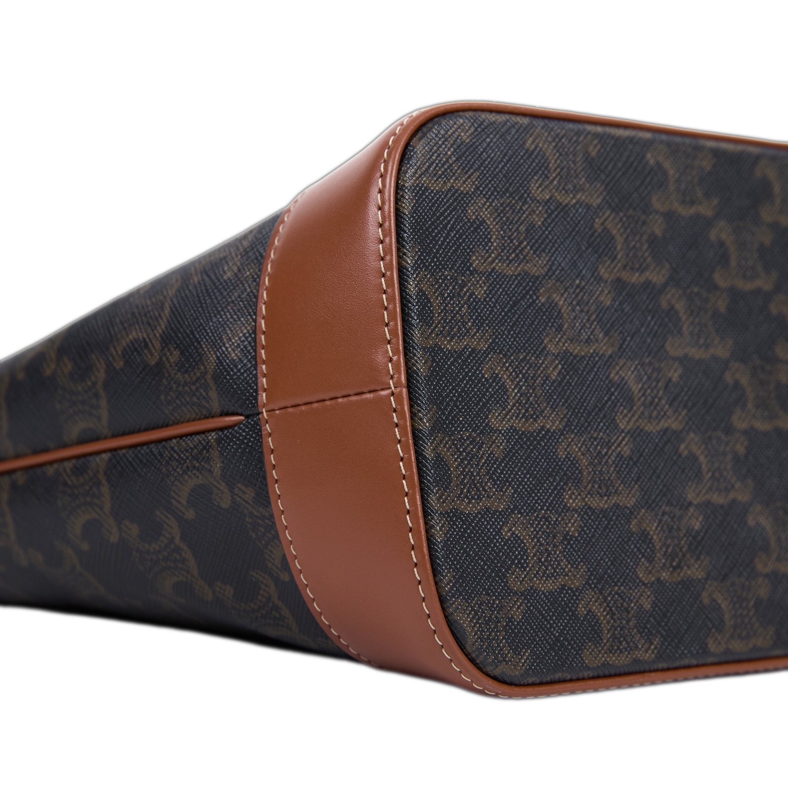 思琳 CELINE Triomphe帆布 小型 Bucket 肩背 水桶包 191442CAS 凱旋門SMALL BUCKET斜背包 防塵袋/購買證明