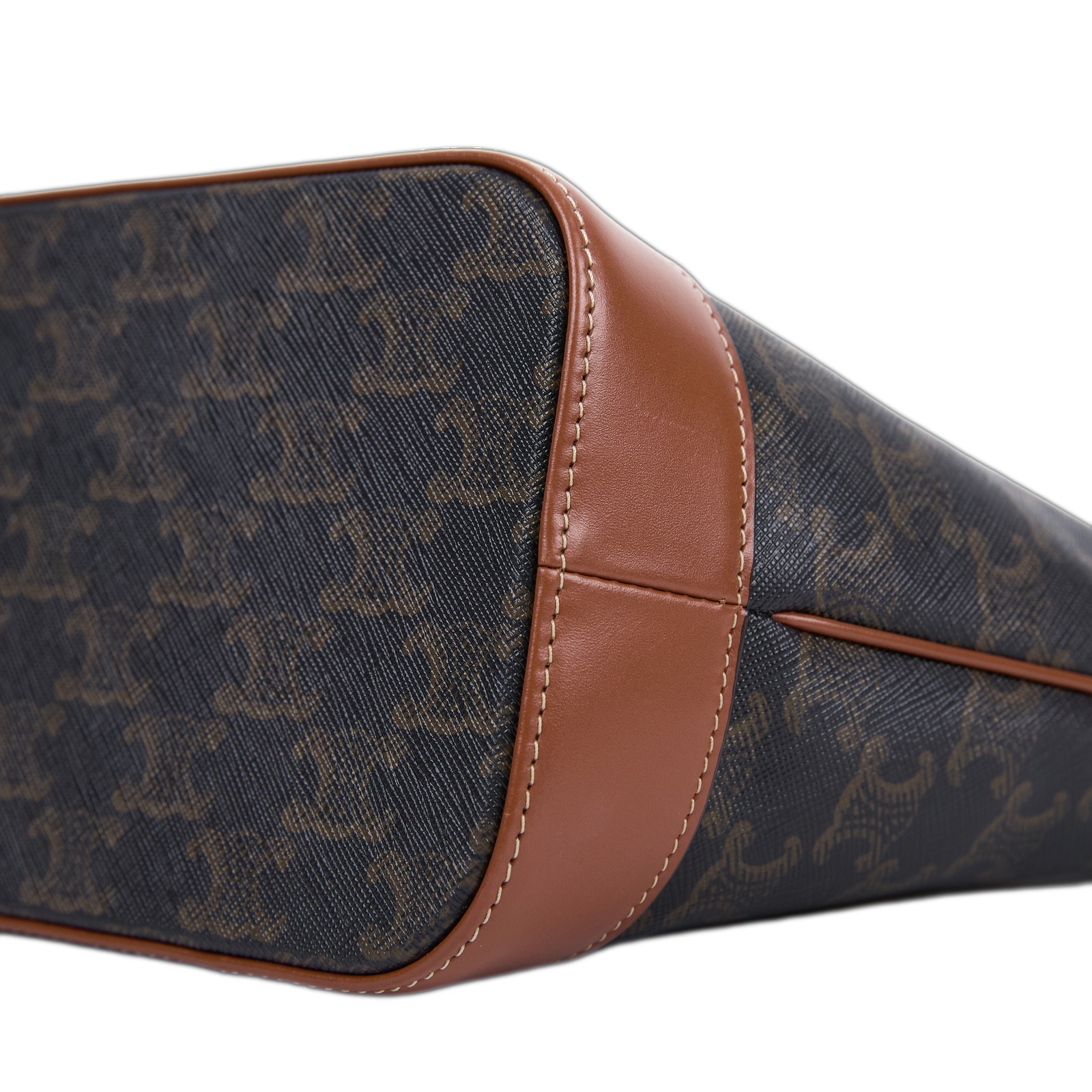 思琳 CELINE Triomphe帆布 小型 Bucket 肩背 水桶包 191442CAS 凱旋門SMALL BUCKET斜背包 防塵袋/購買證明
